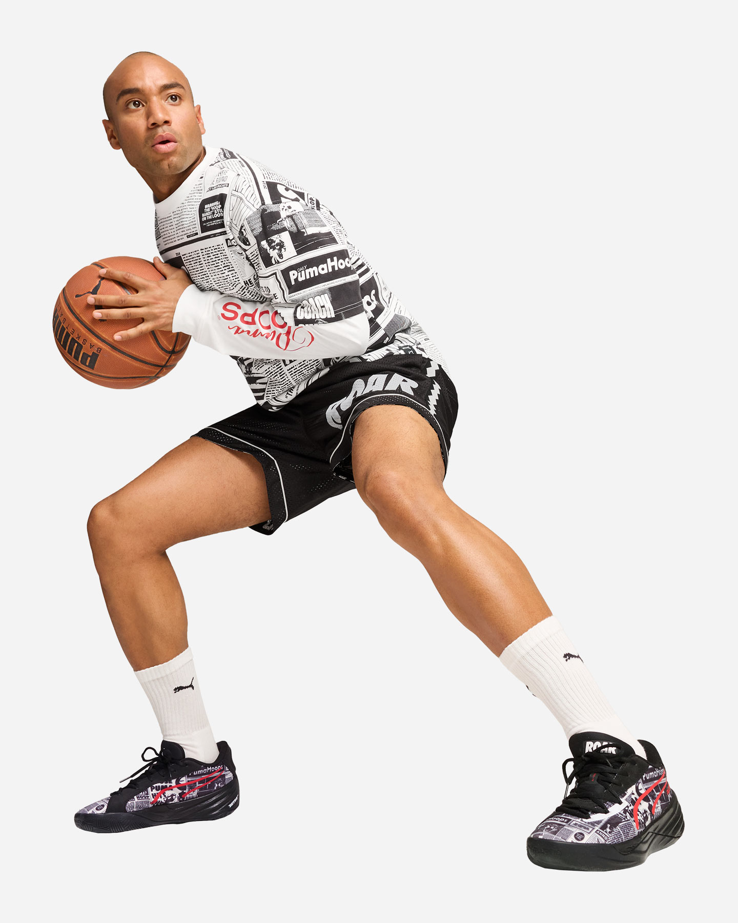 T-shirt PUMA MEDIA DAY M - Bianco - 5 | Cisalfa Sport