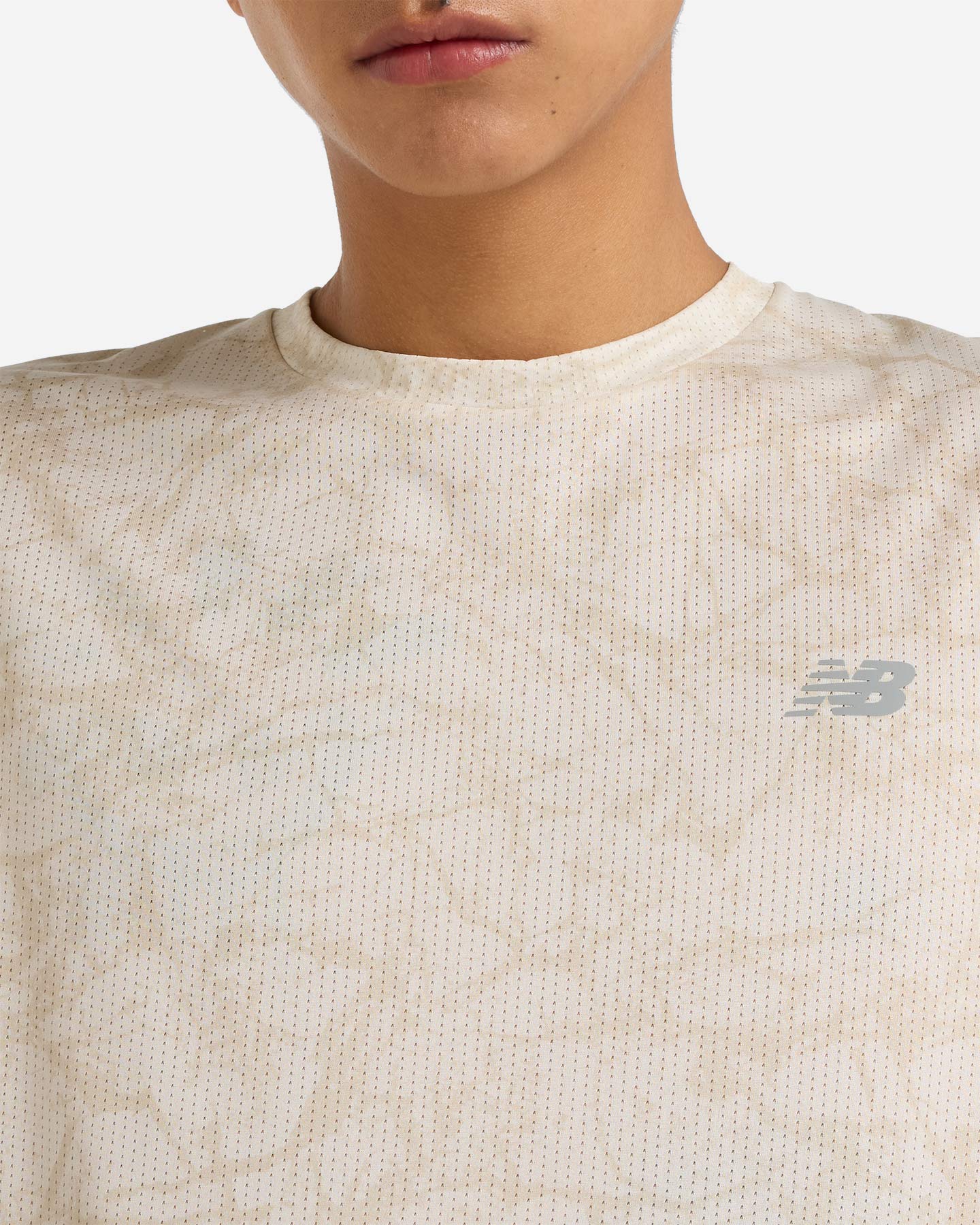 T-shirt running NEW BALANCE ATHLETICS PRINTED M - Blu - 3 | Cisalfa Sport