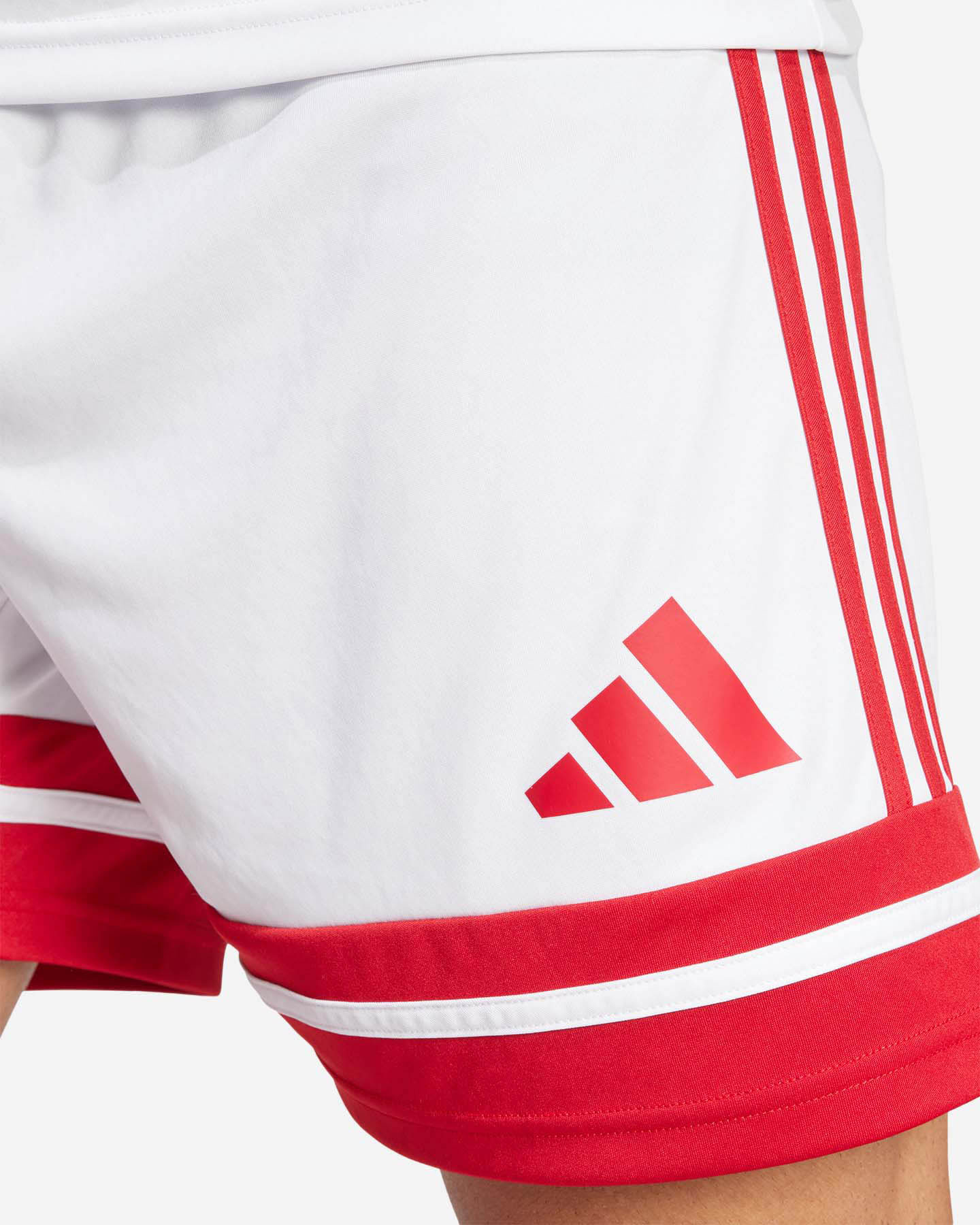 Pantaloncini calcio ADIDAS SQUADRA 25 M - Bianco - 4 | Cisalfa Sport