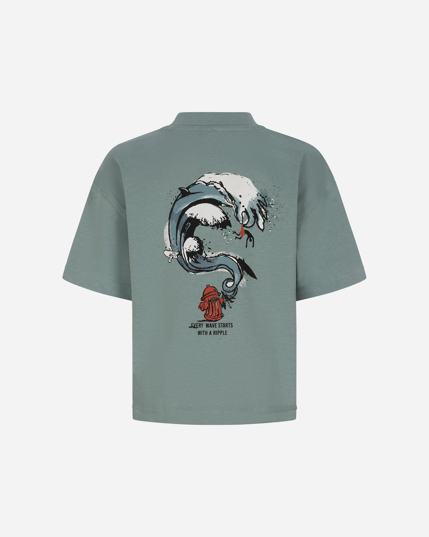 T-shirt BEAR SHORE BREAK JR - Azzurro - 1 | Cisalfa Sport