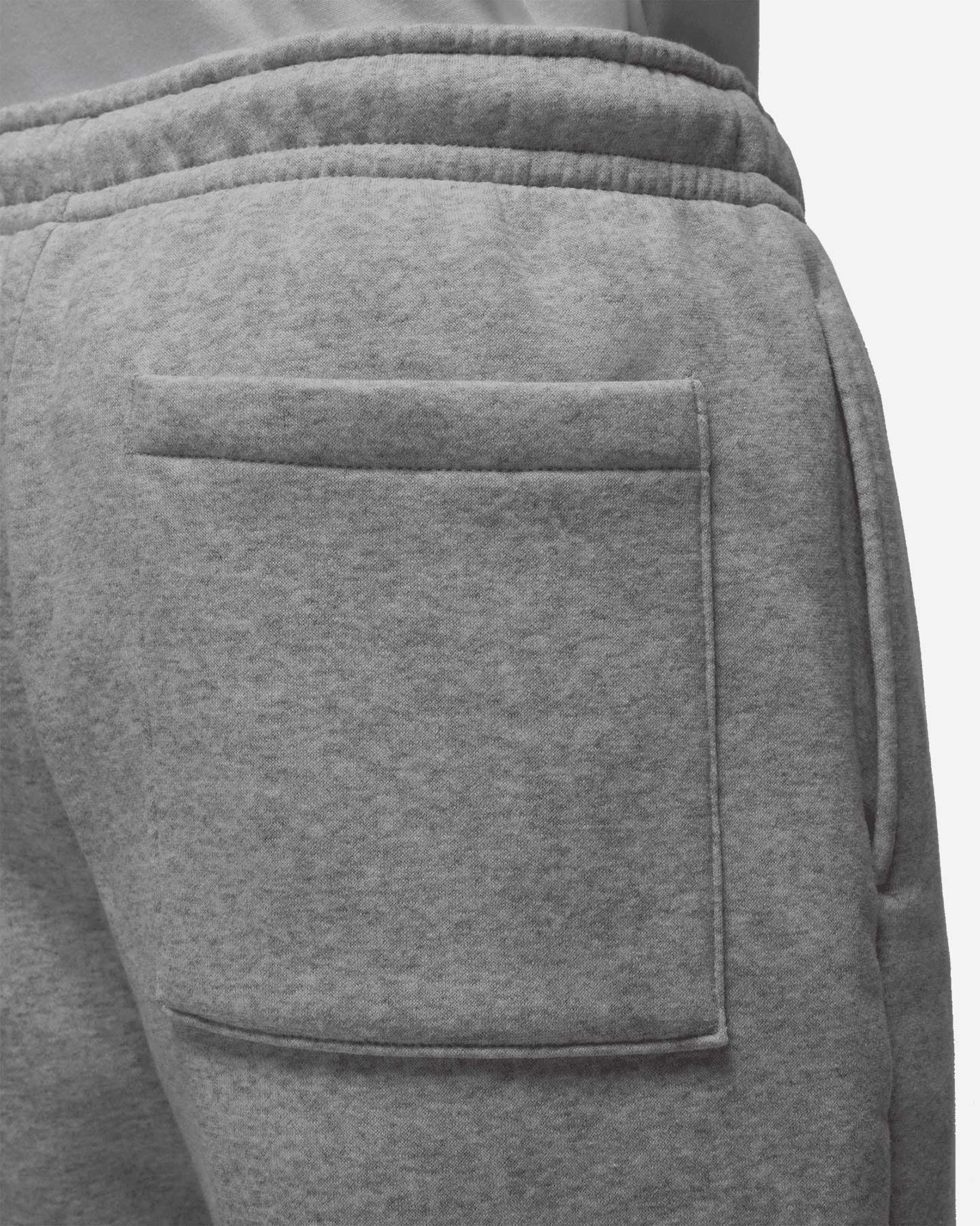 Pantalone NIKE FLC BROOKLYN JORDAN M - Grigio - 4 | Cisalfa Sport