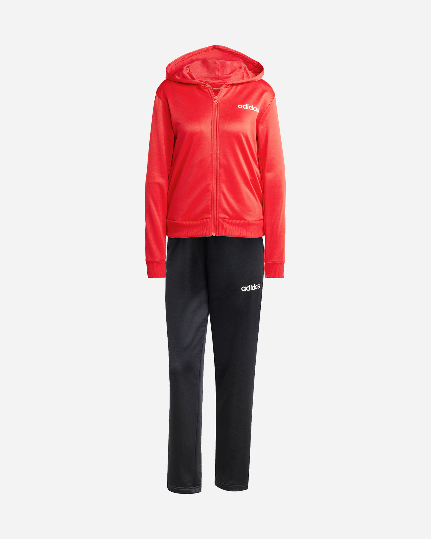 Tuta ADIDAS LINEAR W - Rosso - 0 | Cisalfa Sport