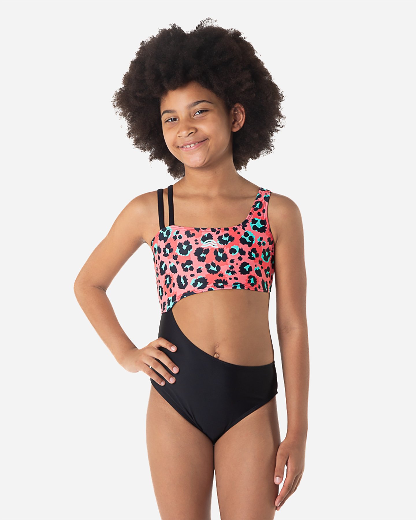 Costume piscina AQUARAPID LEONIE JR - Nero - 0 | Cisalfa Sport