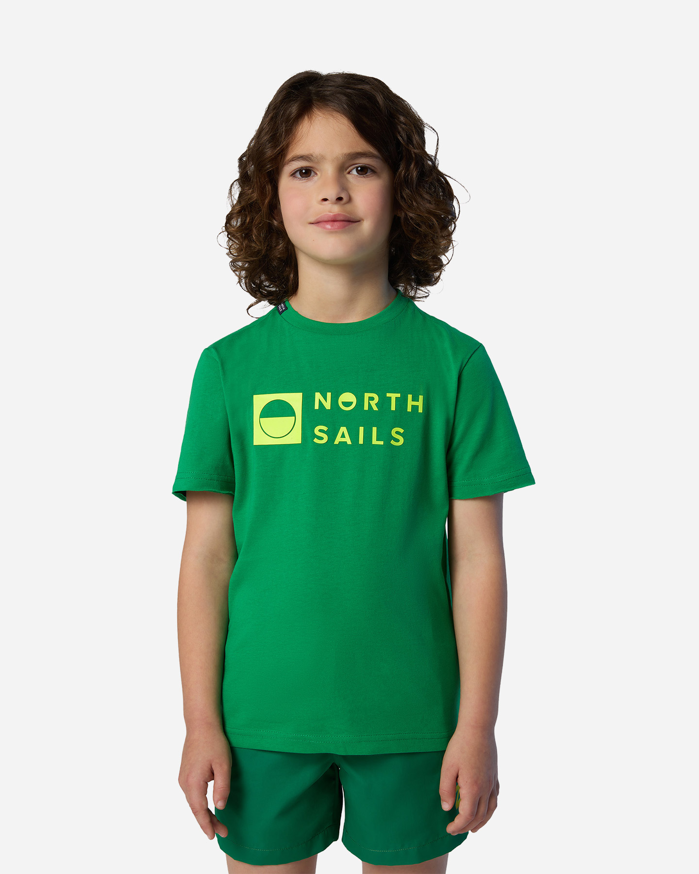 T-shirt NORTH SAILS EXTEND LOGO JR - Verde - 1 | Cisalfa Sport