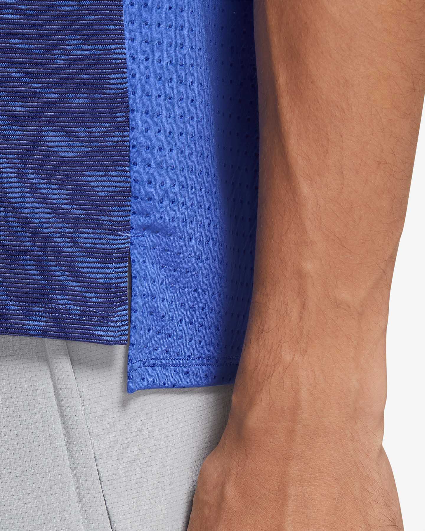 T-shirt running NIKE DRI FIT RUN DIVISION RISE365 M - Blu - 2 | Cisalfa Sport