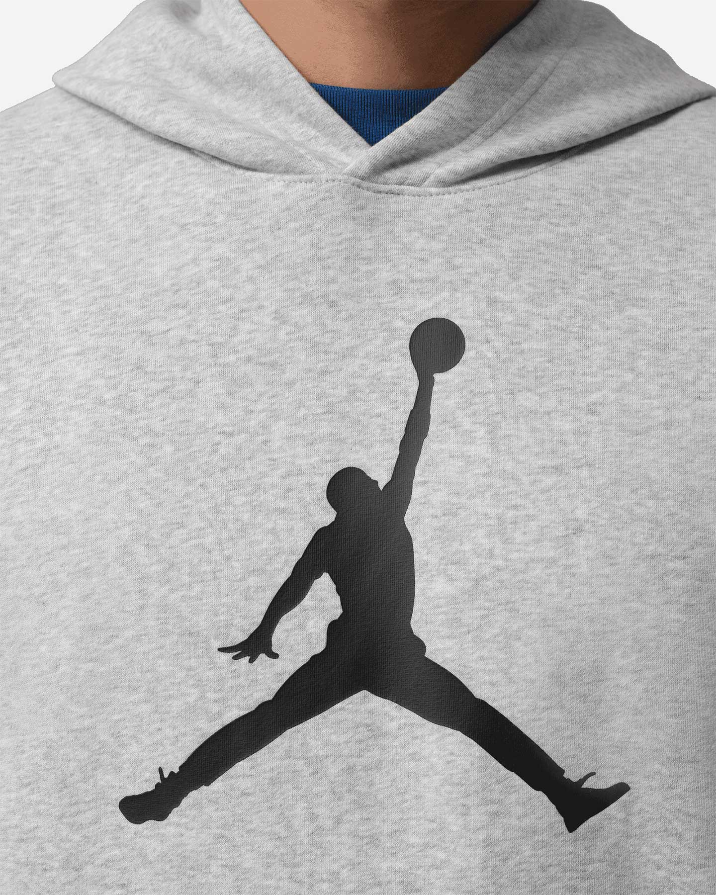 Felpa NIKE JORDAN BIG LOGO M - Grigio - 3 | Cisalfa Sport