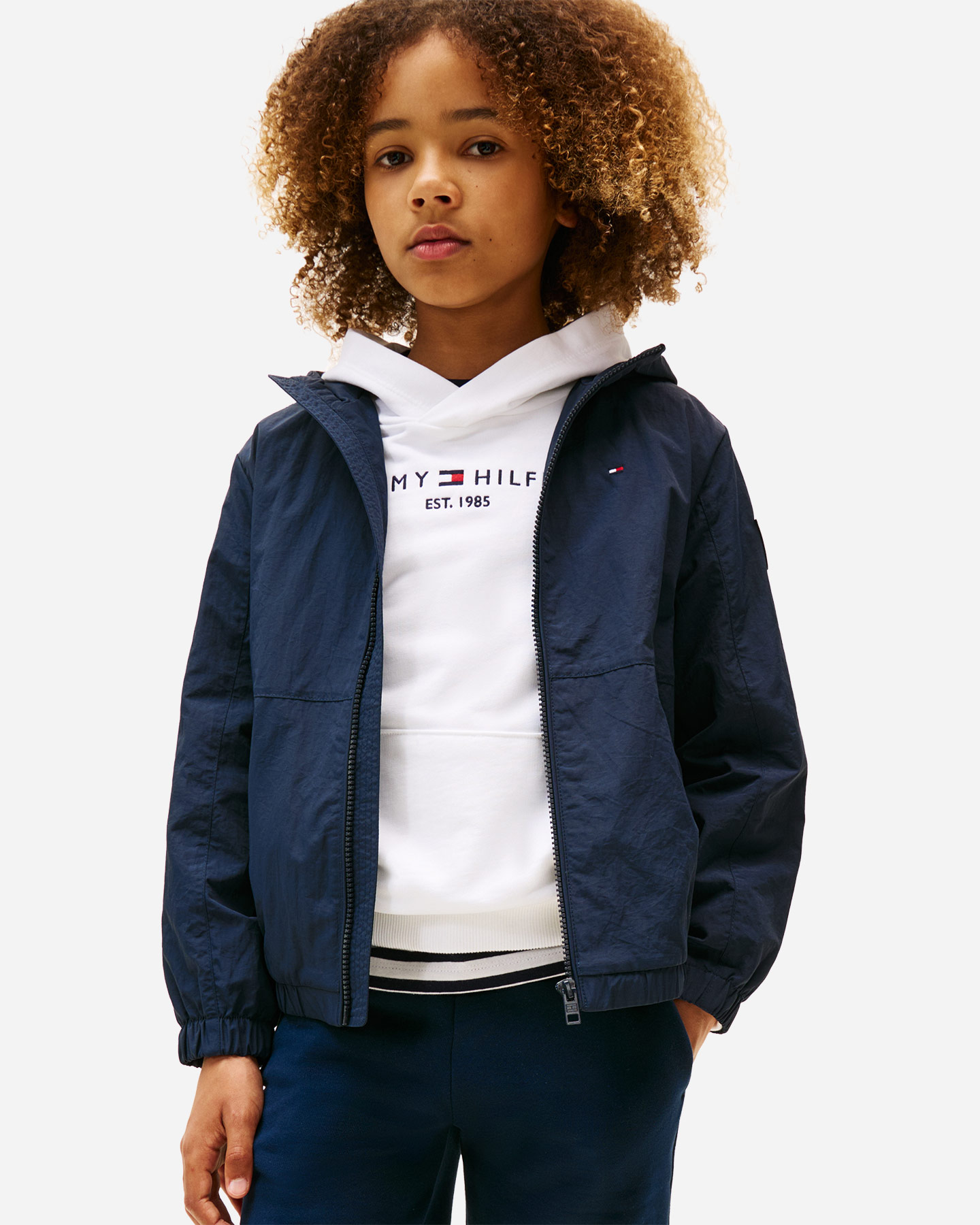 Giubbotto TOMMY HILFIGER COMFY JR - Blu Navy - 3 | Cisalfa Sport