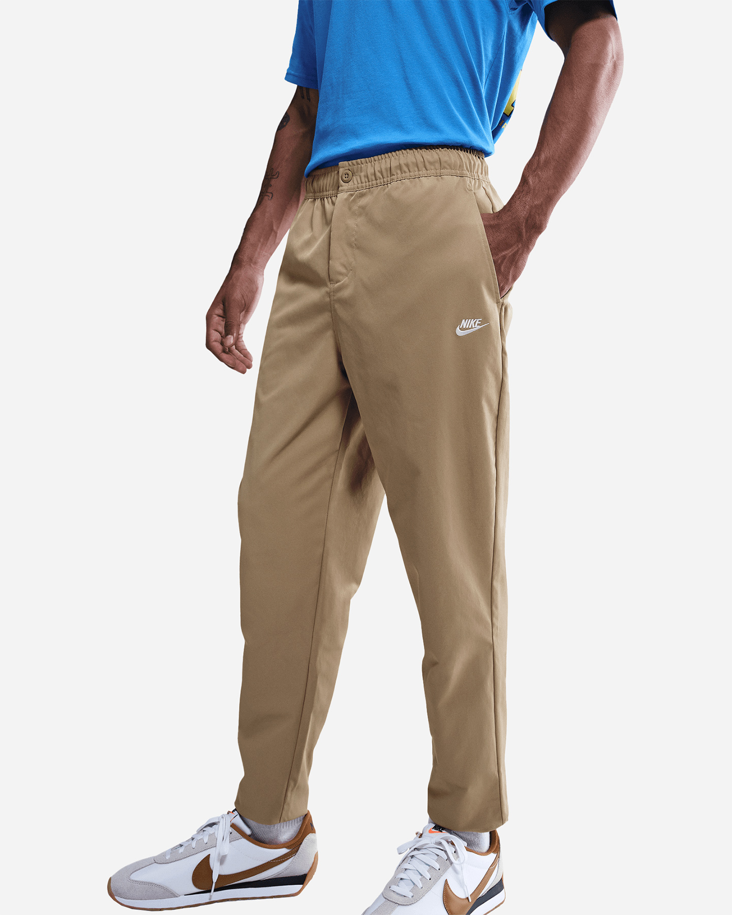 Pantalone NIKE STRAIGHT M - Beige - 4 | Cisalfa Sport