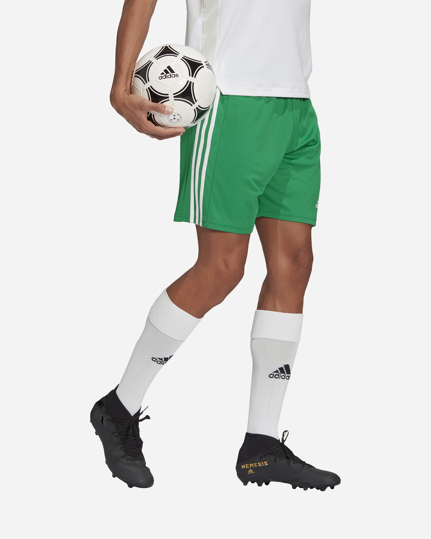 Pantaloncini calcio ADIDAS SQUADRA 21 M - Verde - 3 | Cisalfa Sport