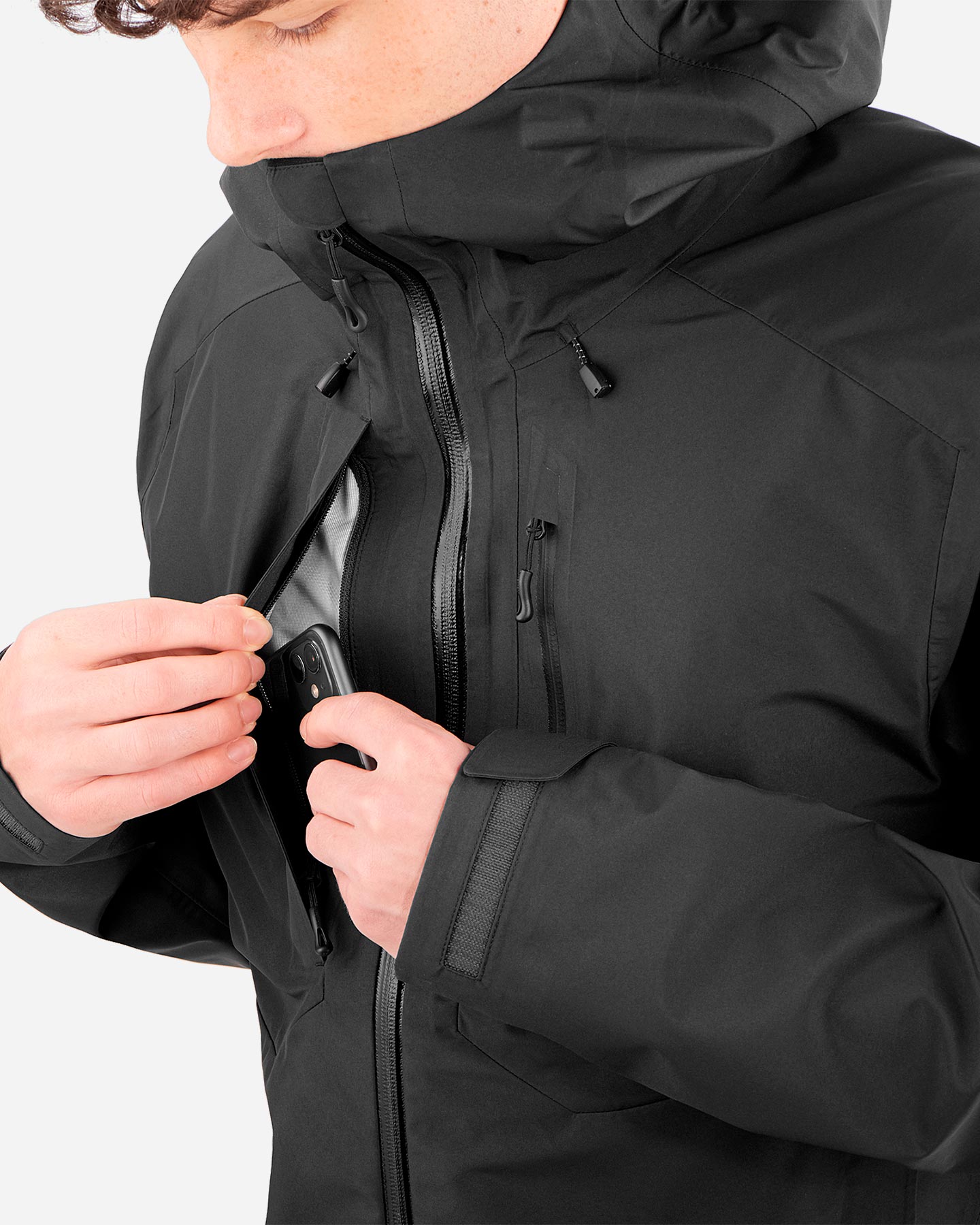 Giacca outdoor SALOMON OUTLINE 3L GTX M - Grigio - 4 | Cisalfa Sport