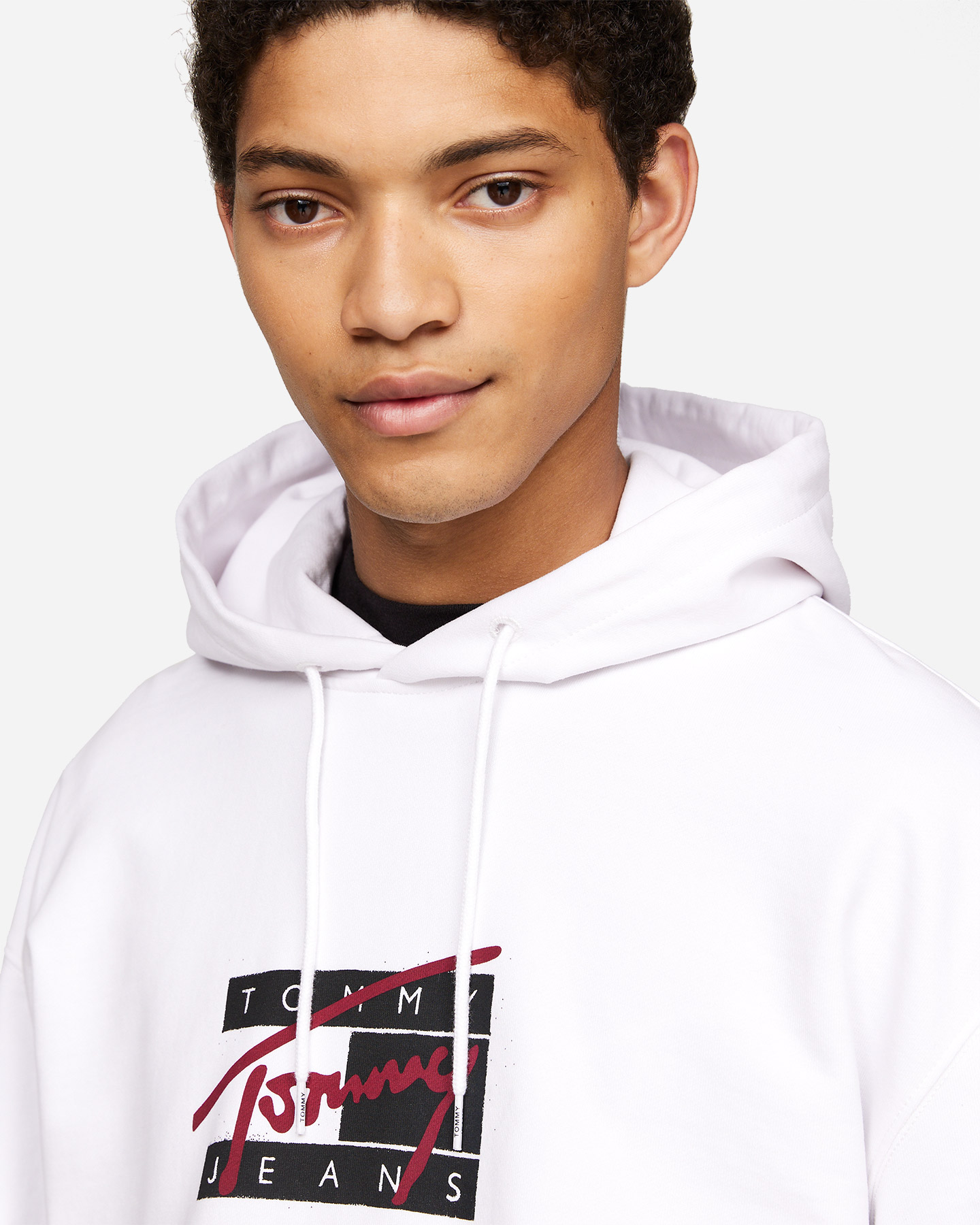 Felpa TOMMY HILFIGER LOGO GRAFFITI M - Bianco - 5 | Cisalfa Sport