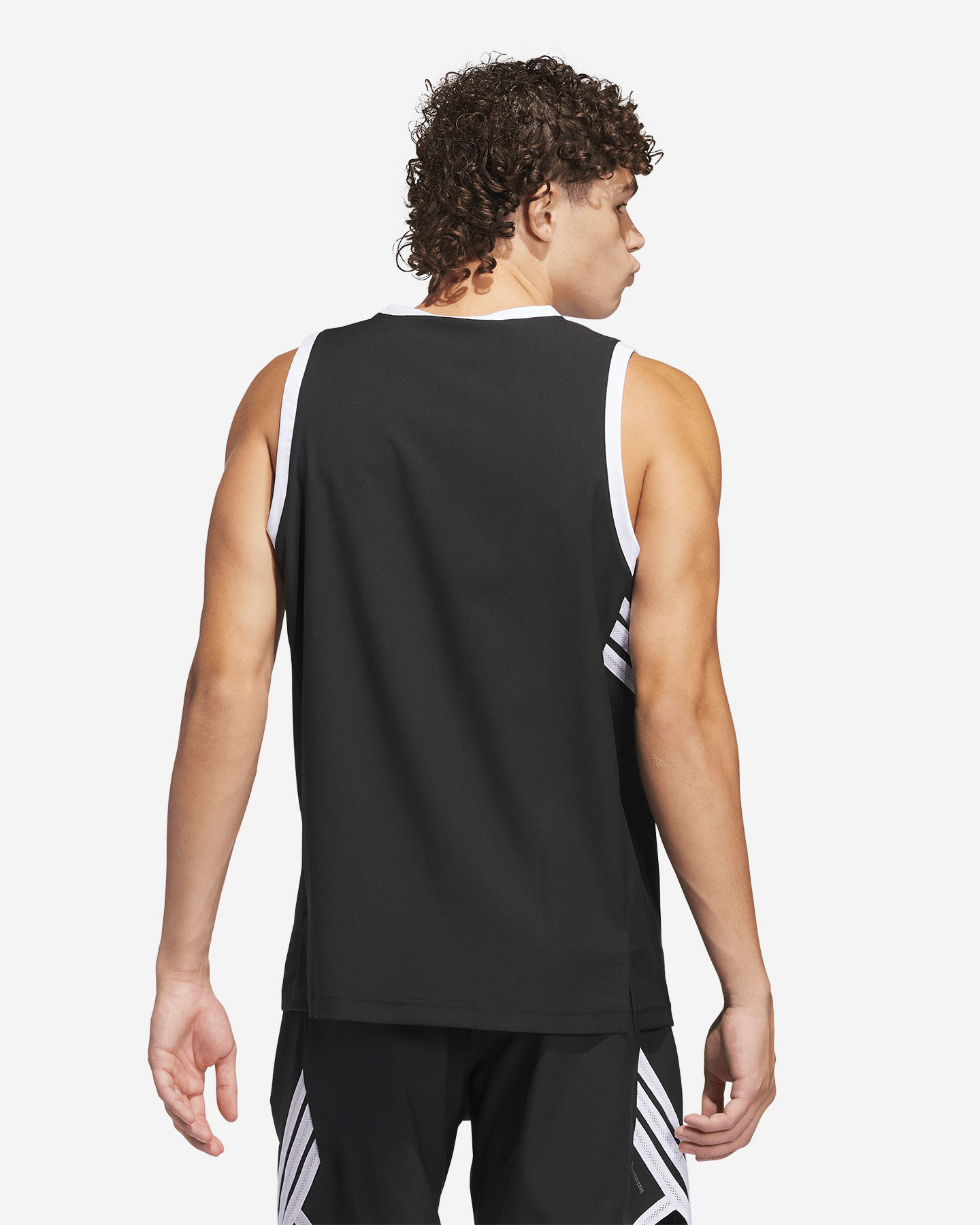 Abbigliamento basket ADIDAS CRAZYLITE JER M - Nero - 2 | Cisalfa Sport