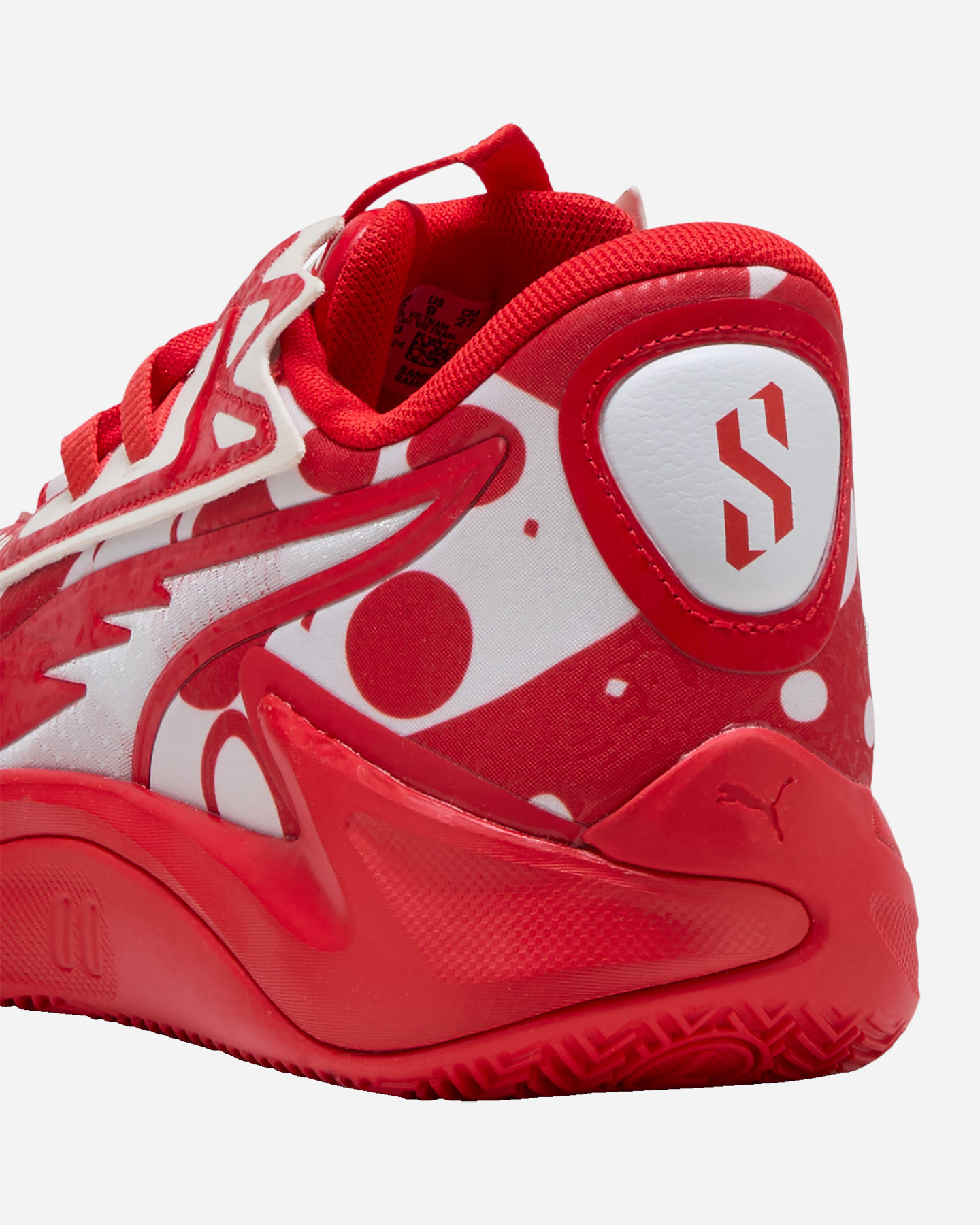 Scarpe basket PUMA SCOOT ZEROS II M - Rosso - 5 | Cisalfa Sport