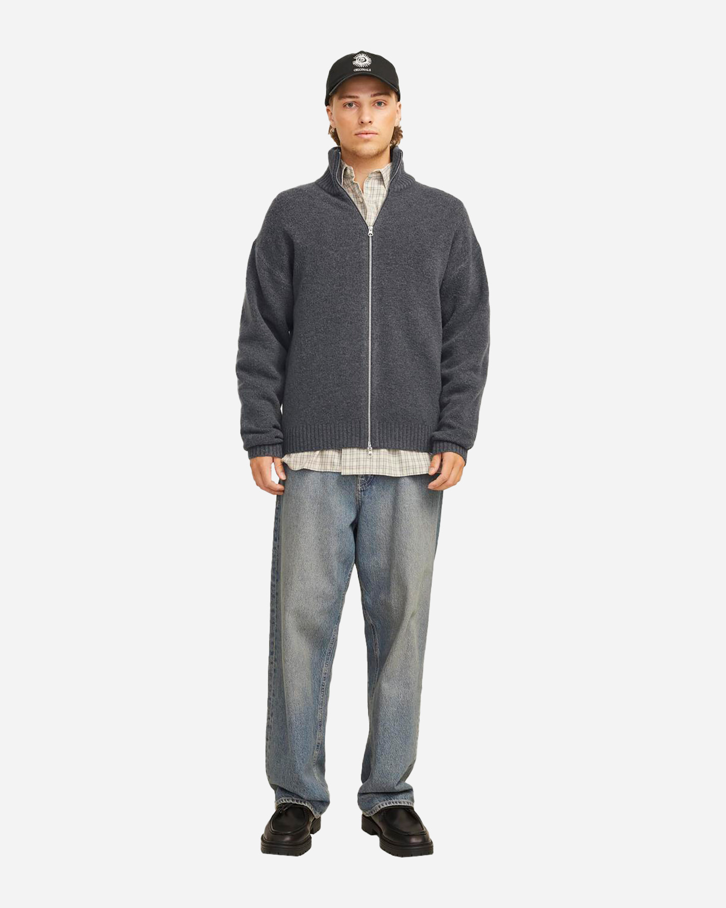 Cardigan JACK & JONES OROLLIE M - Grigio - 2 | Cisalfa Sport