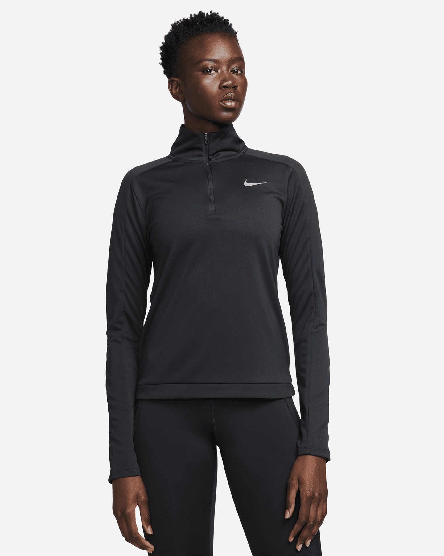 Maglia running NIKE DRI FIT PACER W - Nero - 0 | Cisalfa Sport