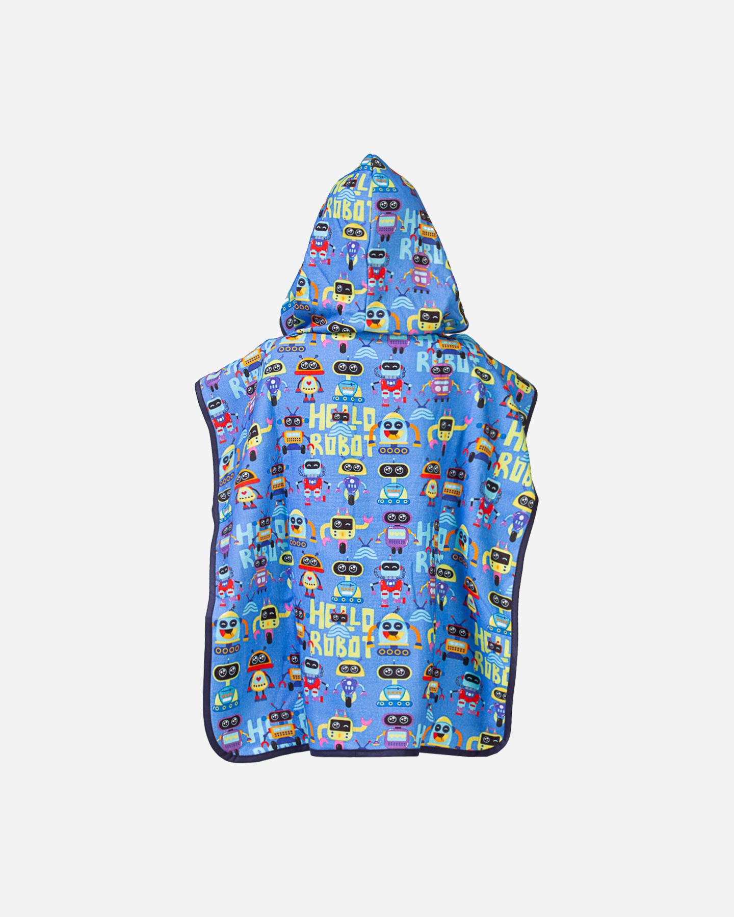 Accappatoio AQUARAPID ROBOT MULTICOLOR JR - Blu royal - 1 | Cisalfa Sport