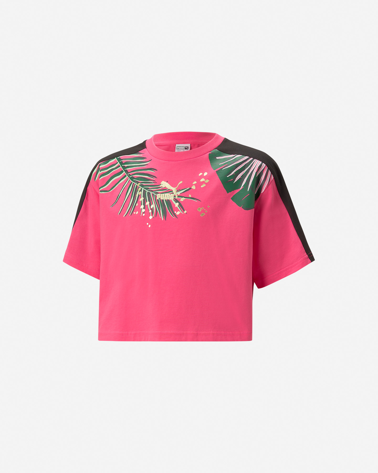 T-shirt PUMA JUNGLE JR - Fucsia - 0 | Cisalfa Sport