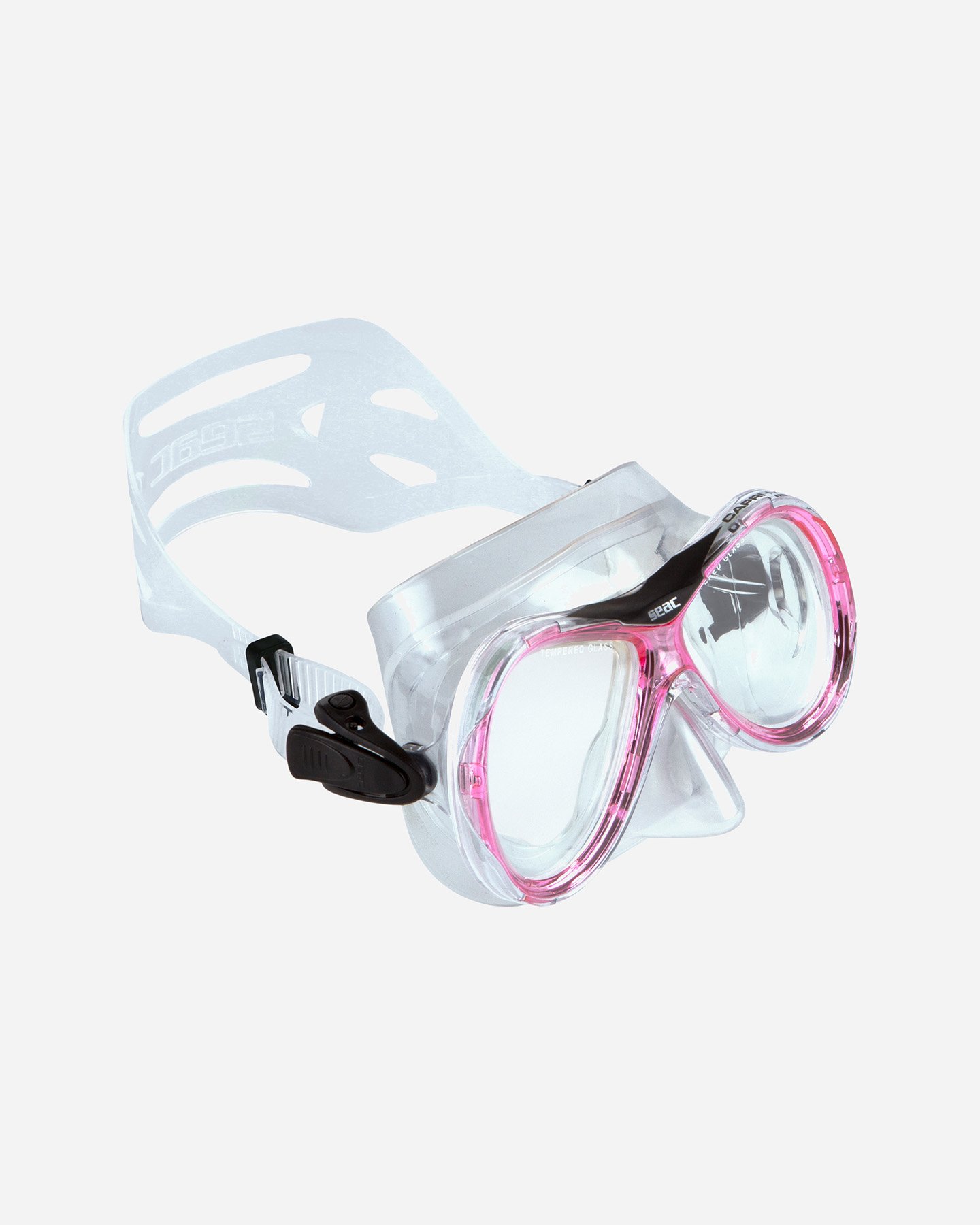 Maschera sub SEAC SUB CAPRI MD SILTRA  - Rosa - 0 | Cisalfa Sport