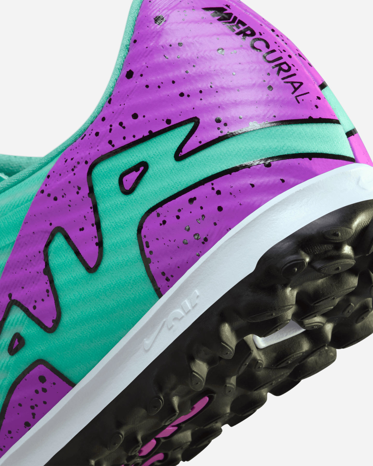 Scarpe calcio NIKE ZOOM MERCURIAL VAPOR 15 ACADEMY TF M - Azzurro - 5 | Cisalfa Sport