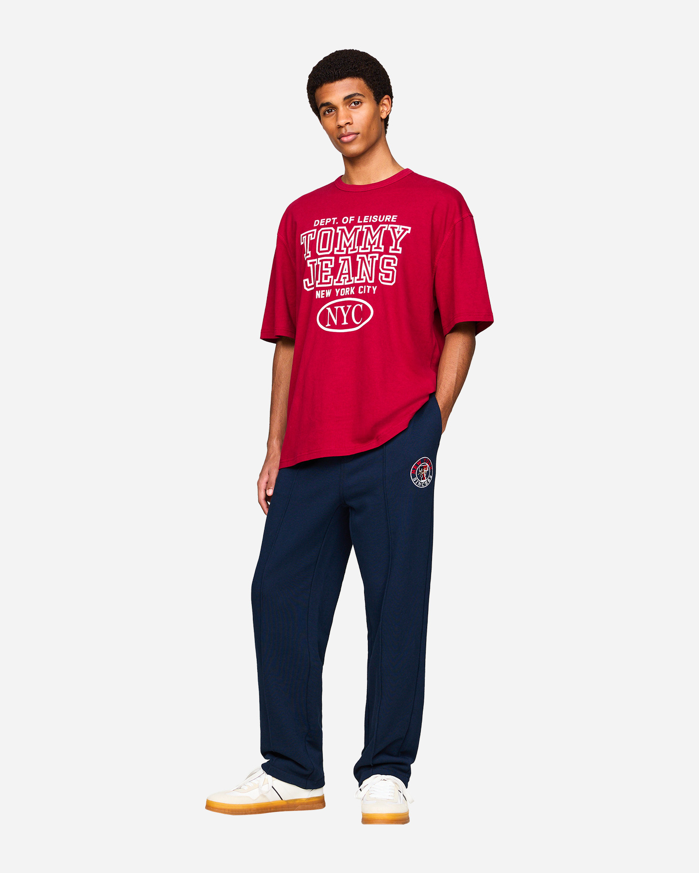 T-shirt TOMMY HILFIGER LOGO NYC M - Rosso - 2 | Cisalfa Sport