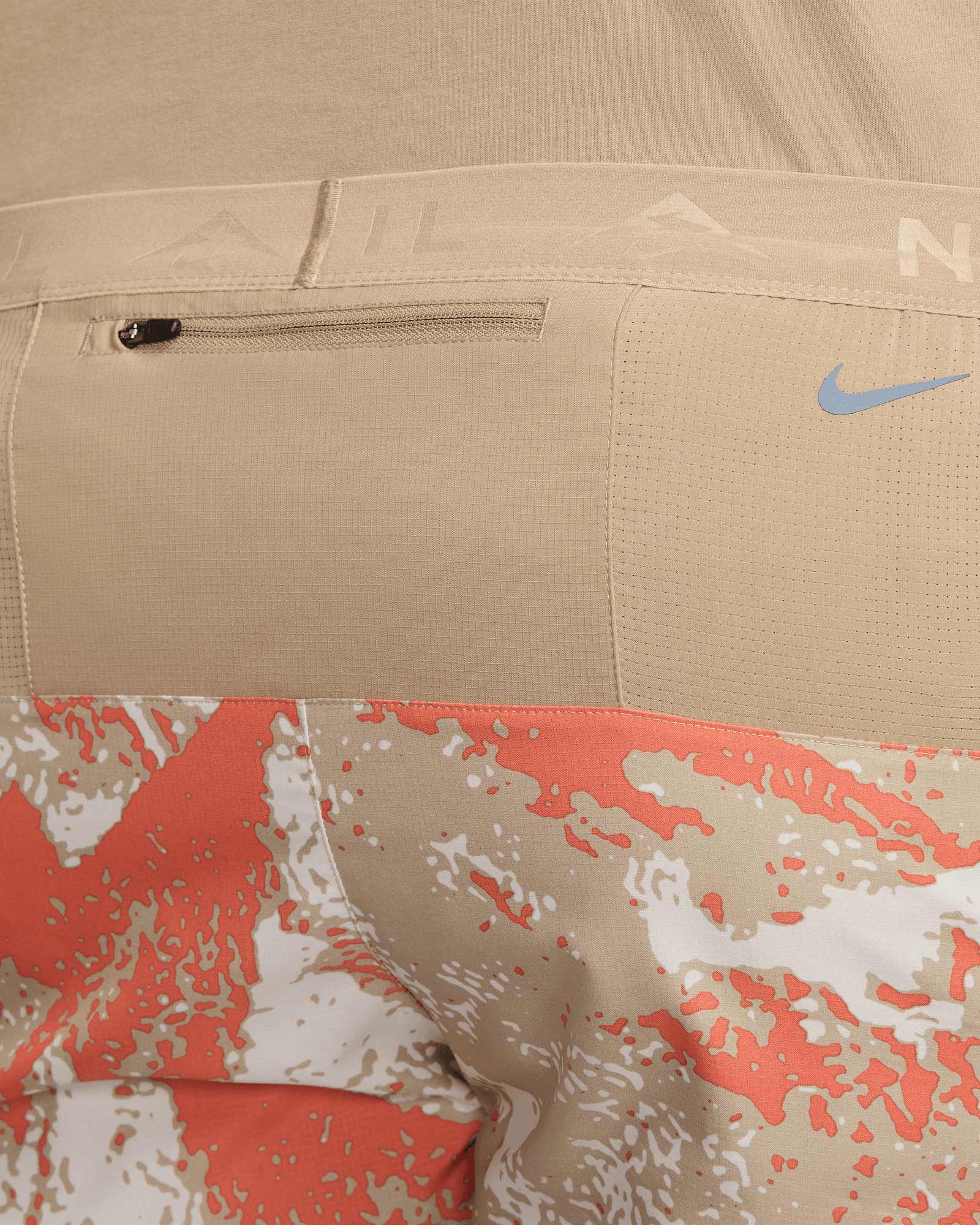 Short running NIKE TRAIL STRIDE M - Verde - 4 | Cisalfa Sport