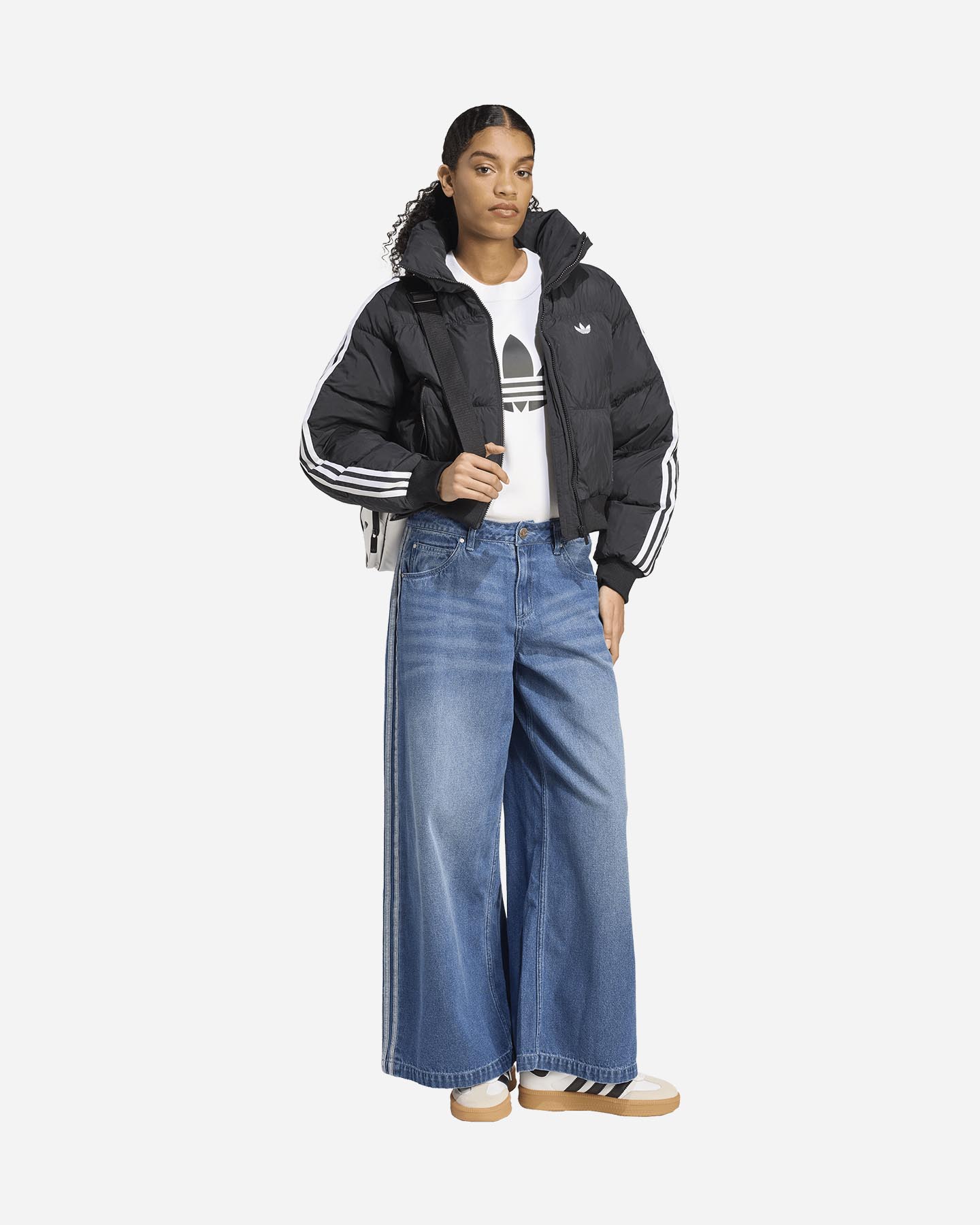 Giubbotto ADIDAS ORIGINALS 3STRIPES W - Nero - 3 | Cisalfa Sport