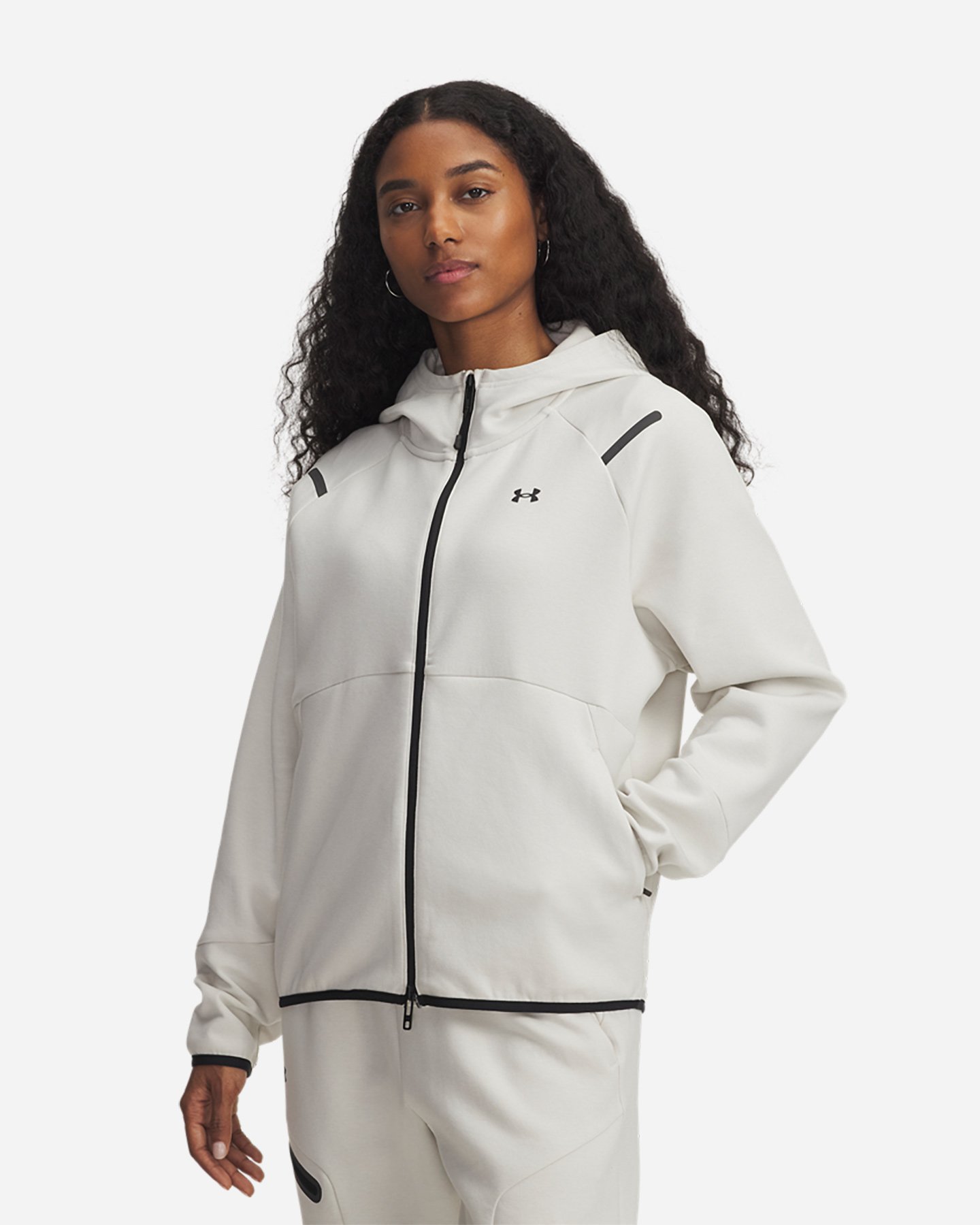 Felpa UNDER ARMOUR UNSTOPPABLE W - Bianco - 0 | Cisalfa Sport
