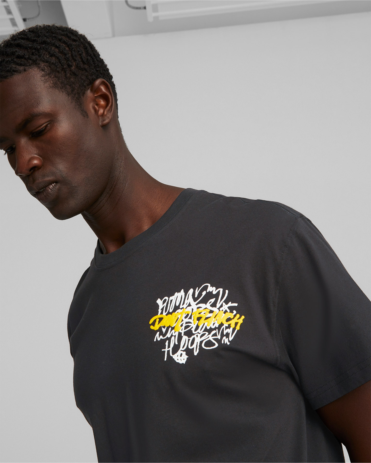 T-shirt PUMA HOOPS SHOWCASE M - Nero - 4 | Cisalfa Sport