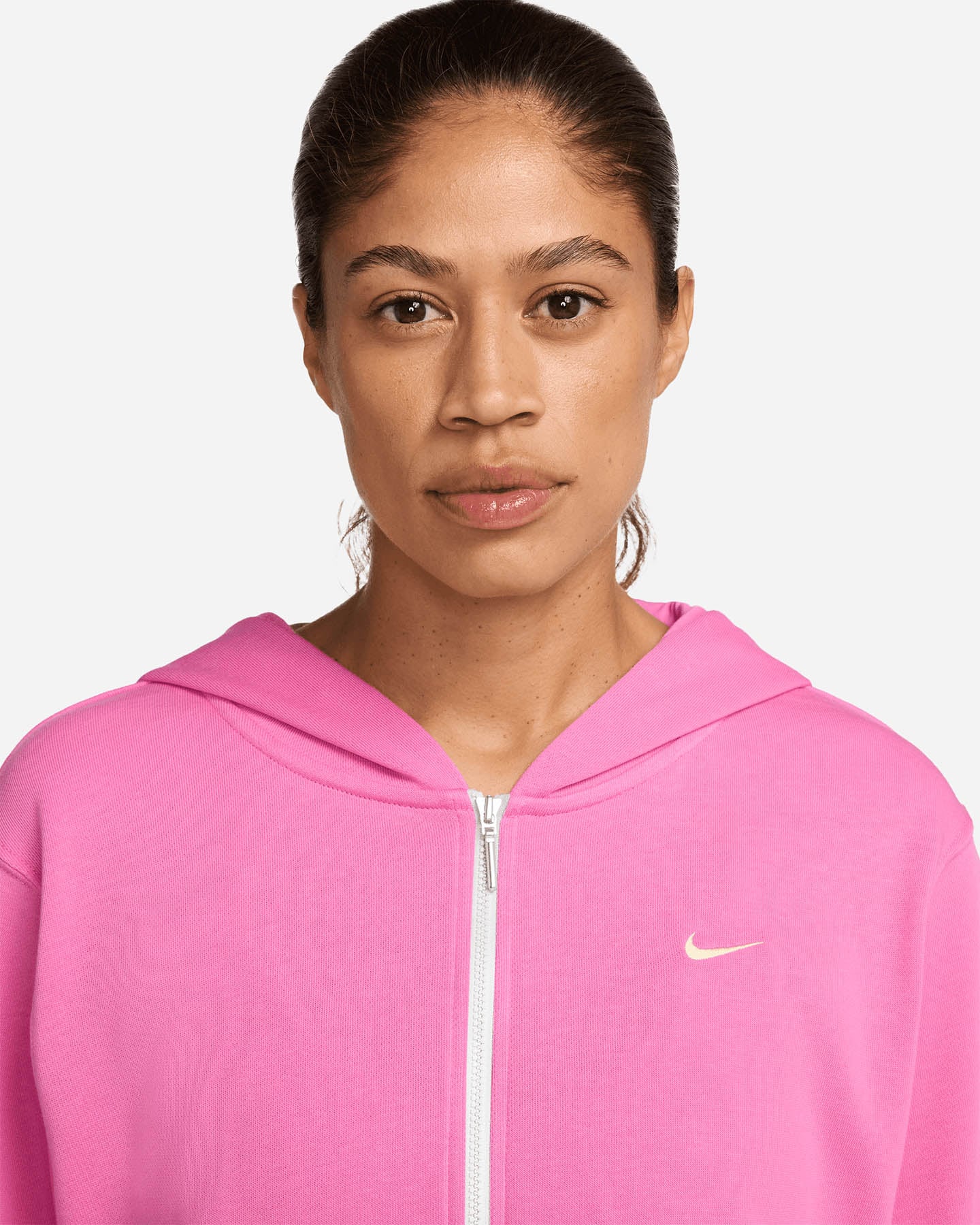 Felpa NIKE CHILL SMALL LOGO W - Fucsia - 4 | Cisalfa Sport