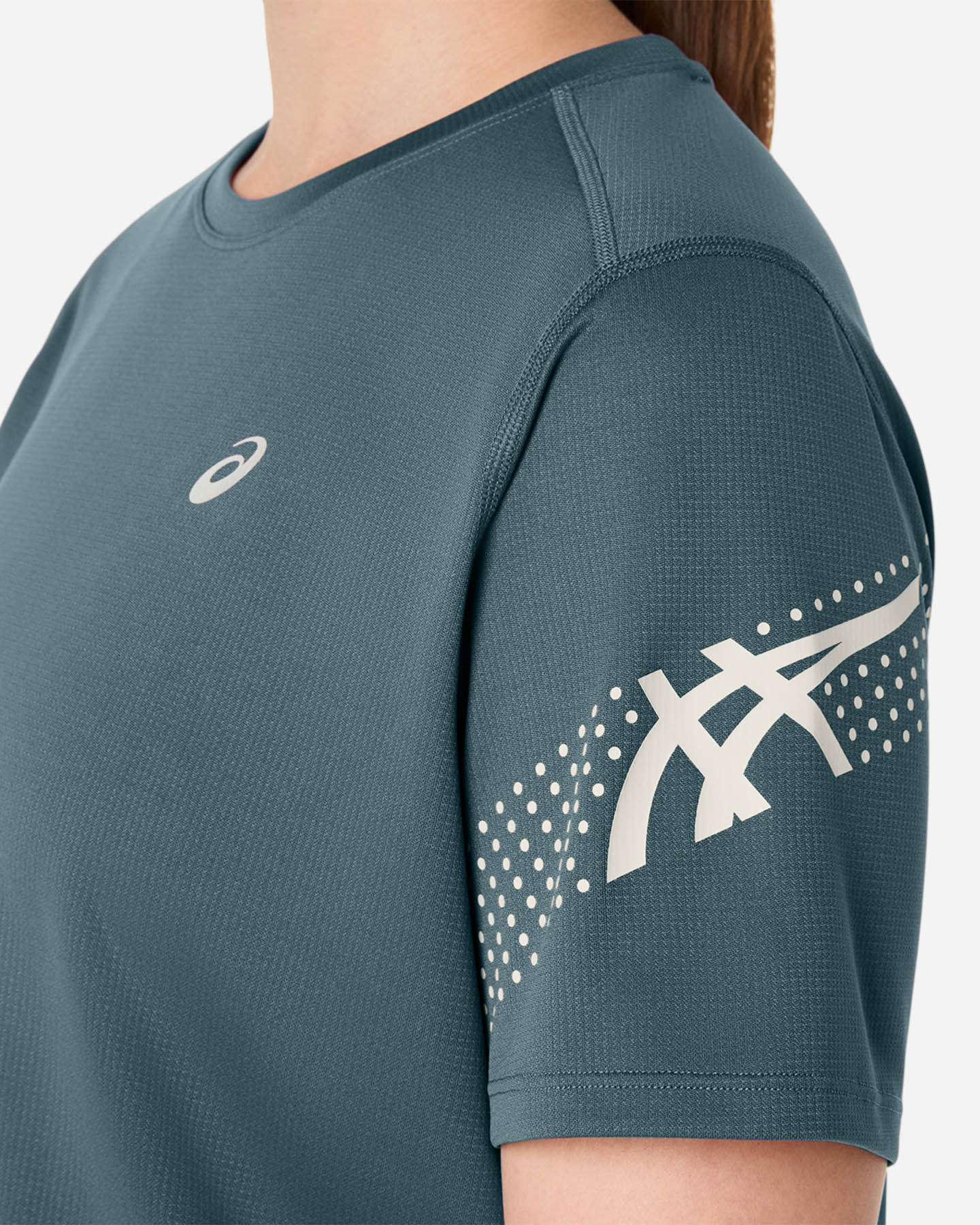 T-shirt running ASICS ICON W - Grigio - 4 | Cisalfa Sport