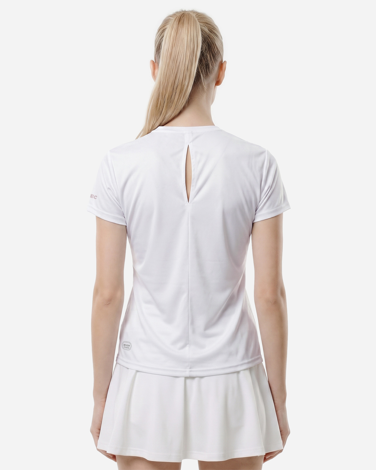 T-shirt tennis ABC ESSENTIAL W - Bianco - 3 | Cisalfa Sport