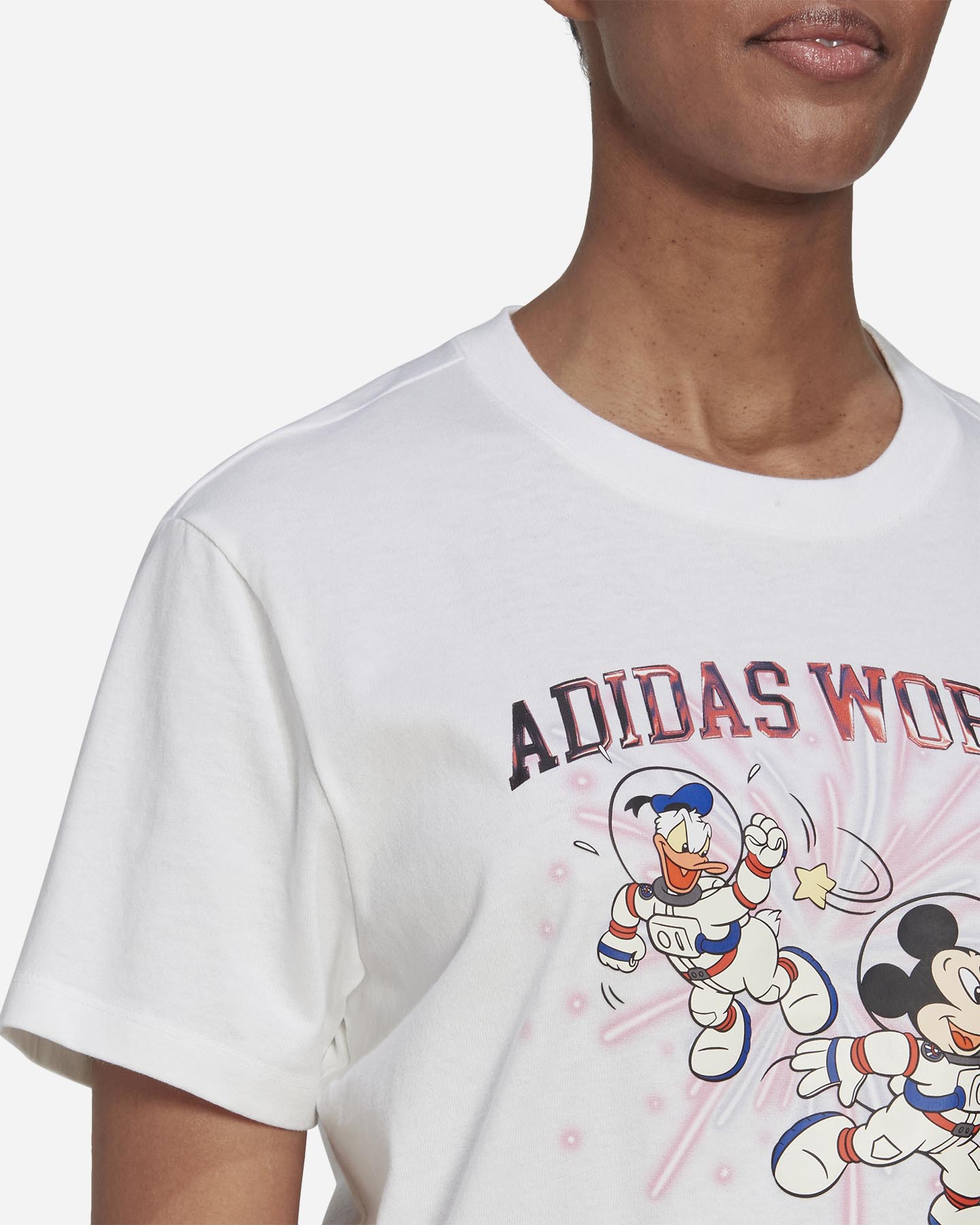 T-shirt ADIDAS ORIGINAL REGULAR DISNEY W W - Bianco - 5 | Cisalfa Sport