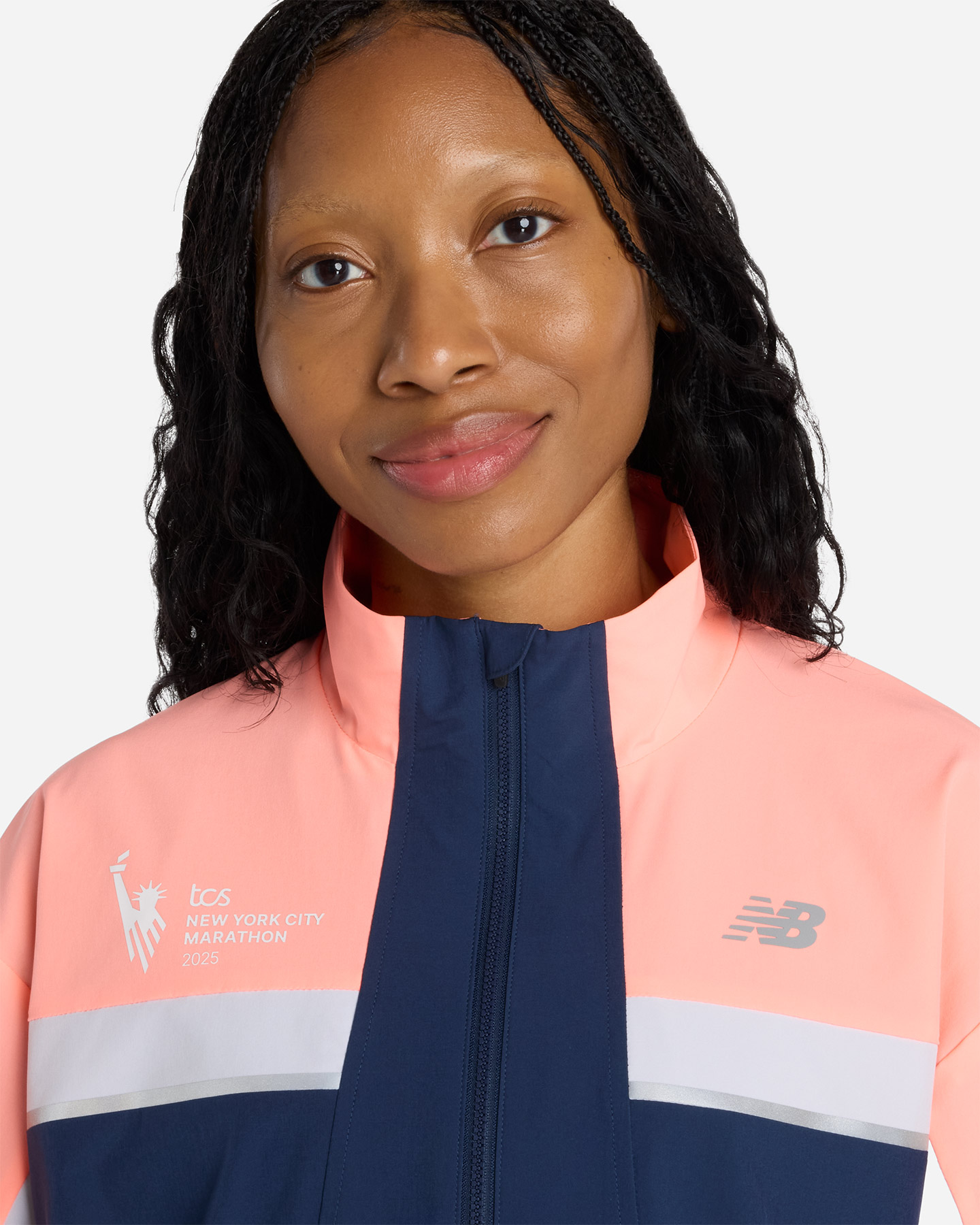 Giacca running NEW BALANCE NYC MARATHON W - Color mix - 4 | Cisalfa Sport