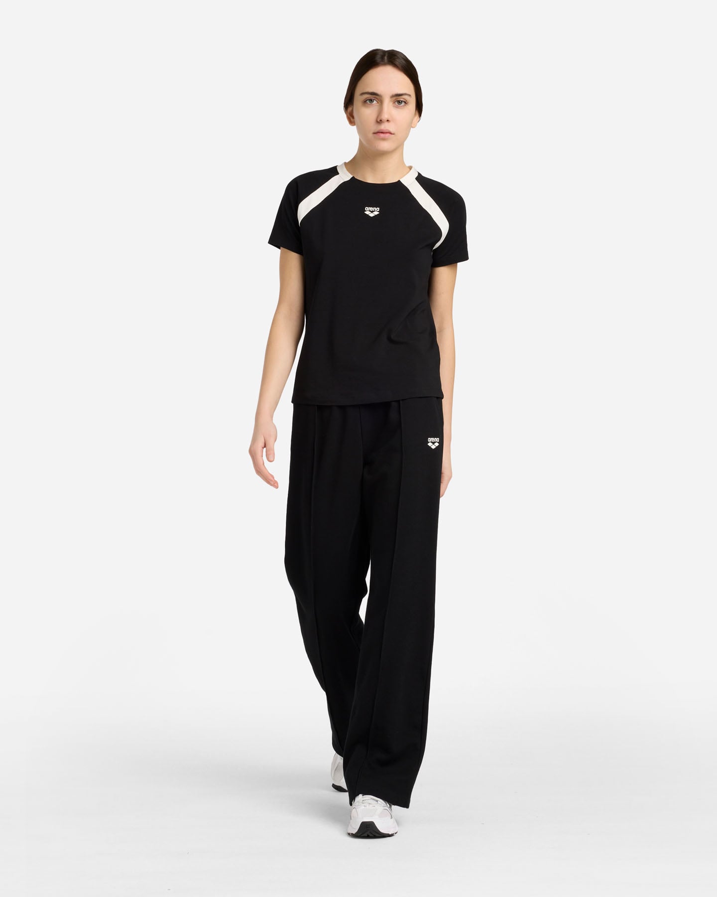 T-shirt ARENA ATHLETIC ESSENTIAL W - Nero - 2 | Cisalfa Sport