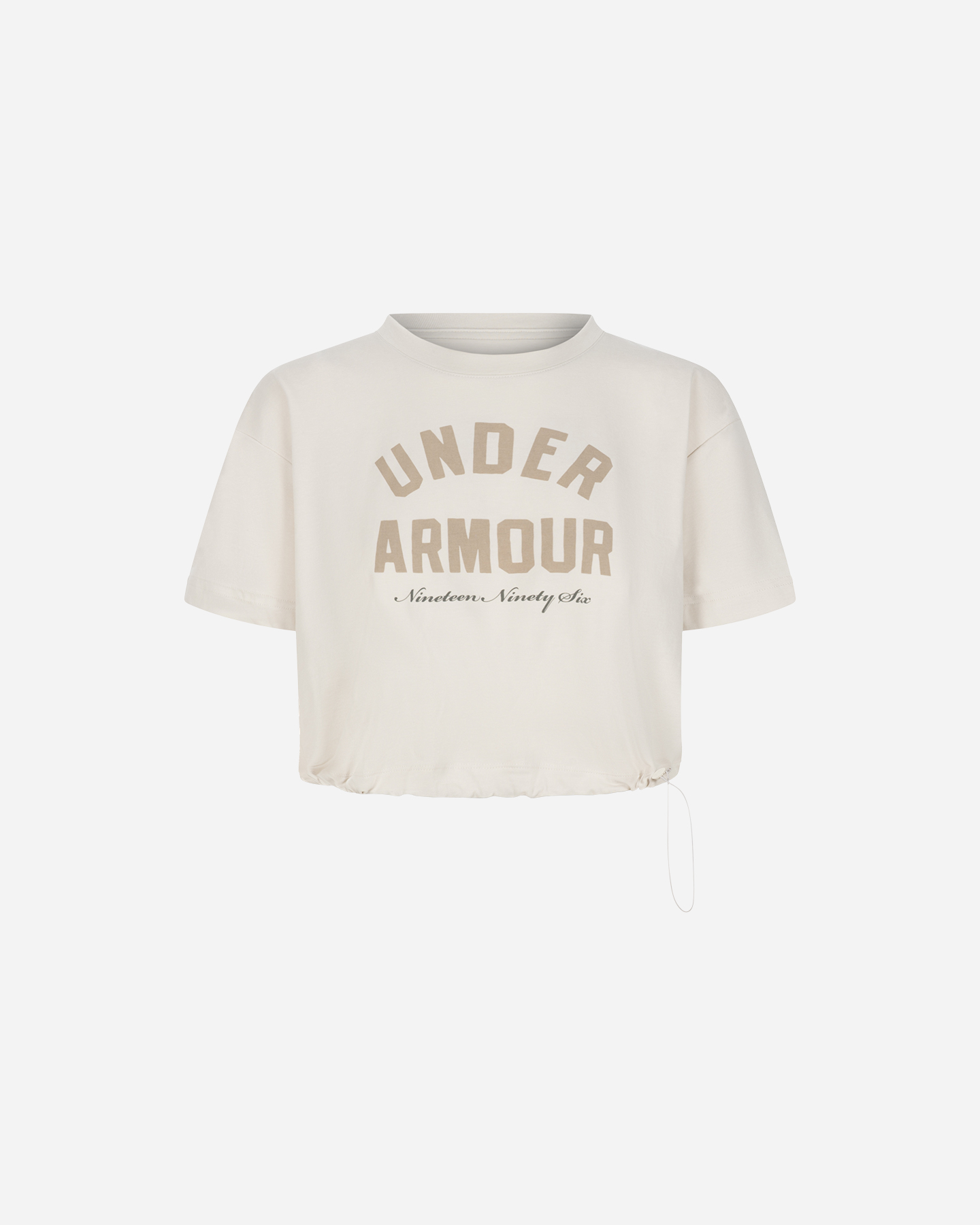 T-shirt UNDER ARMOUR BUNGEE W - Beige - 0 | Cisalfa Sport
