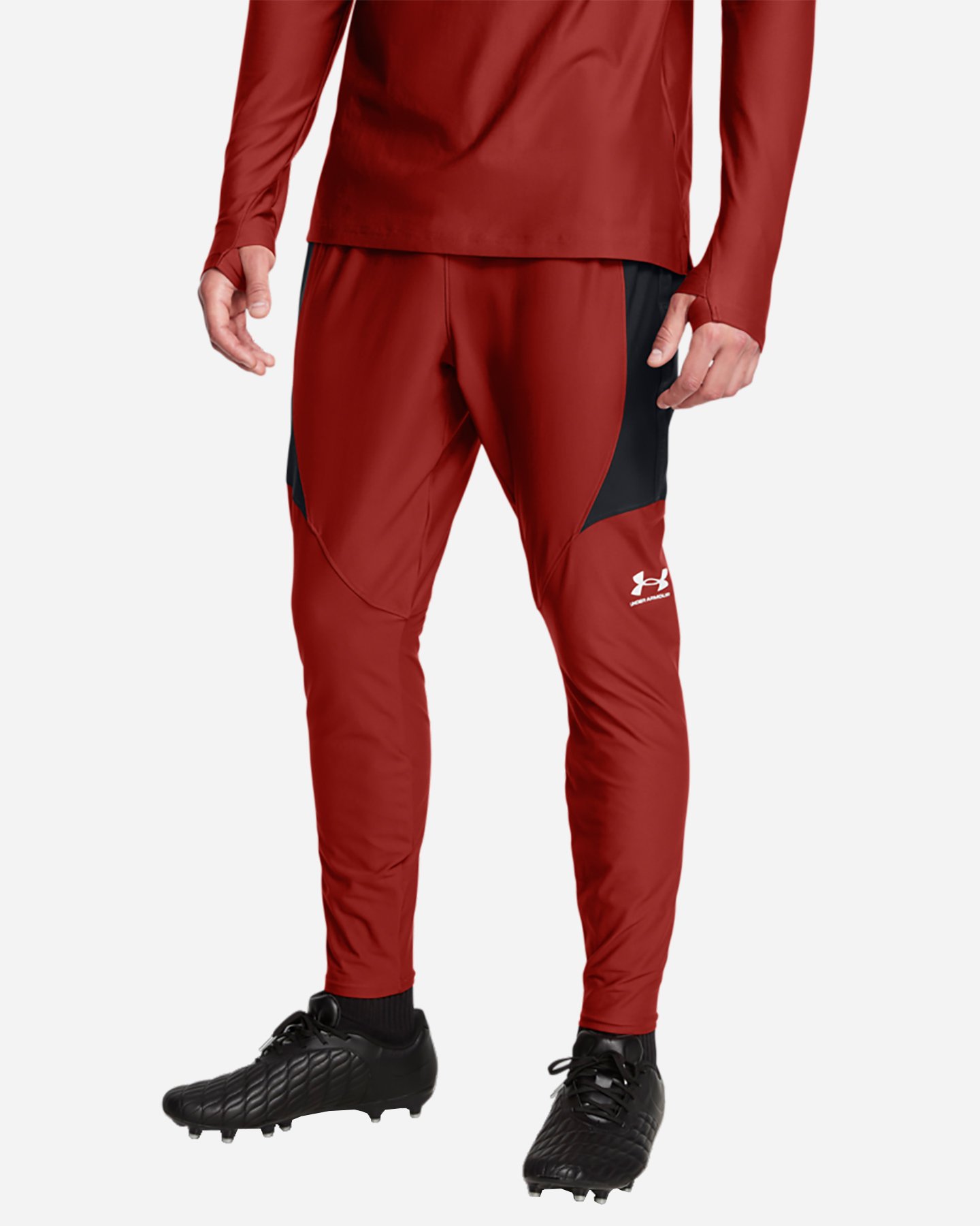 Pantaloncini calcio UNDER ARMOUR PRO M - Arancione - 2 | Cisalfa Sport