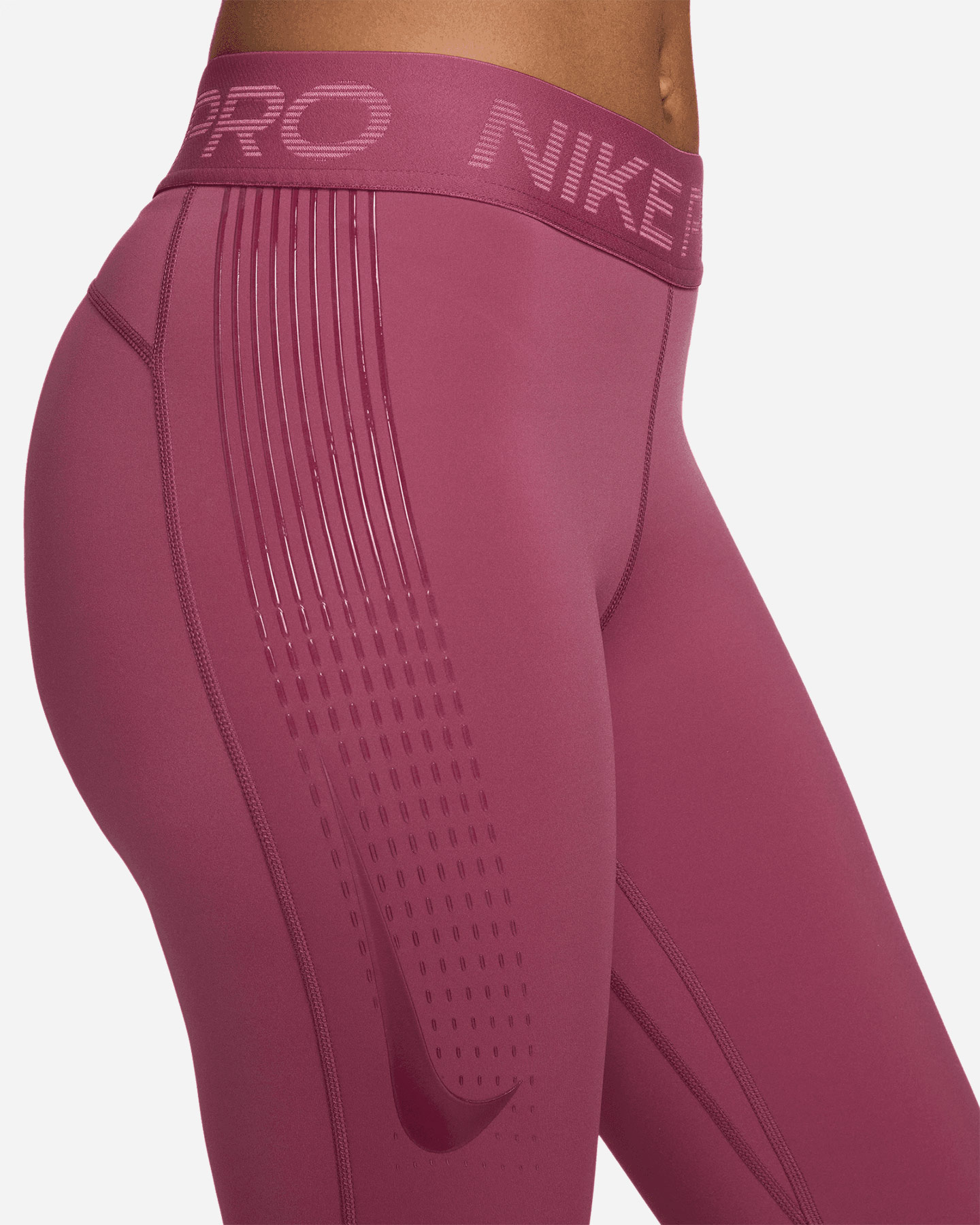 Leggings NIKE PRO GAINS W - Rosa - 2 | Cisalfa Sport