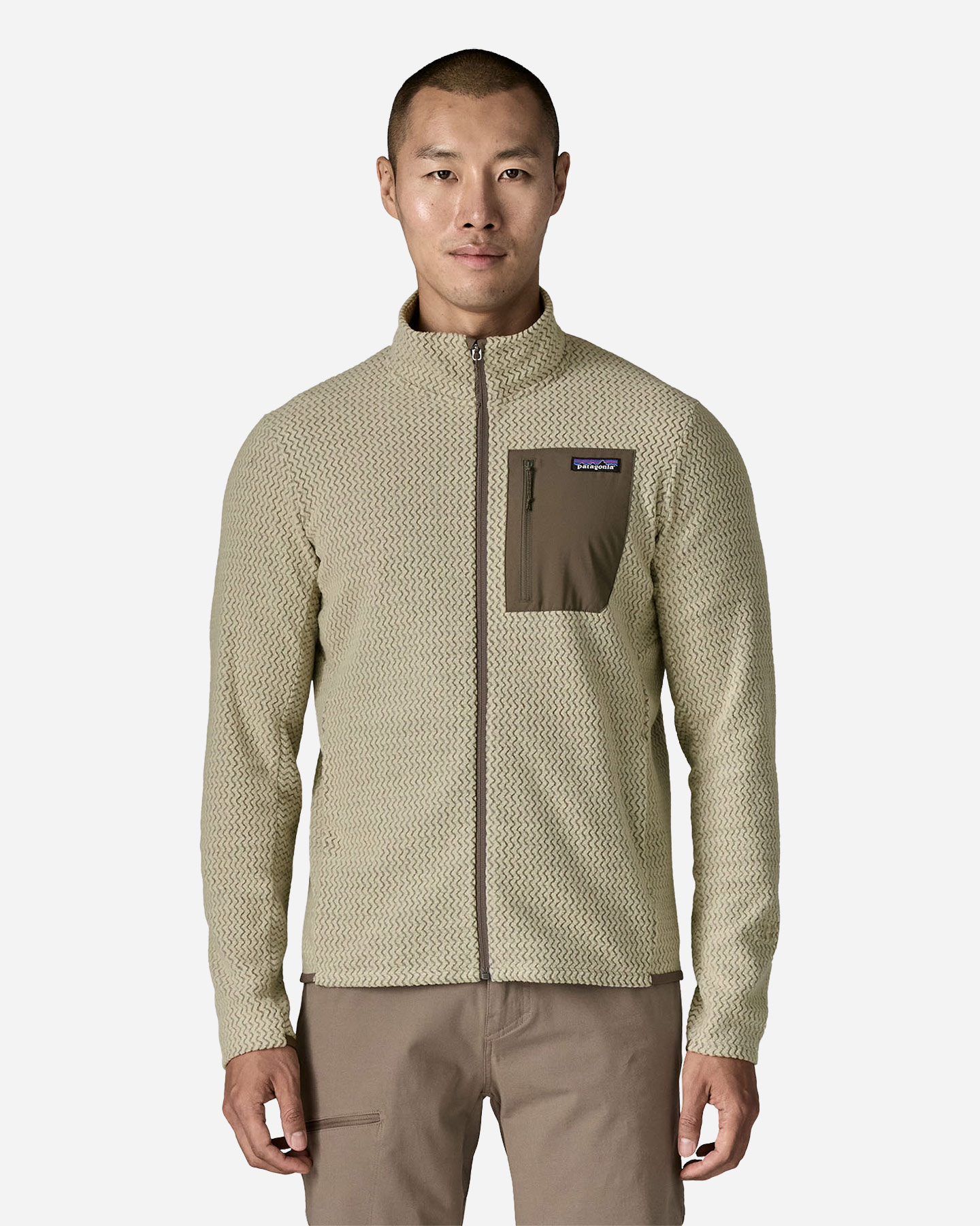 Pile PATAGONIA R1 M - Beige - 1 | Cisalfa Sport