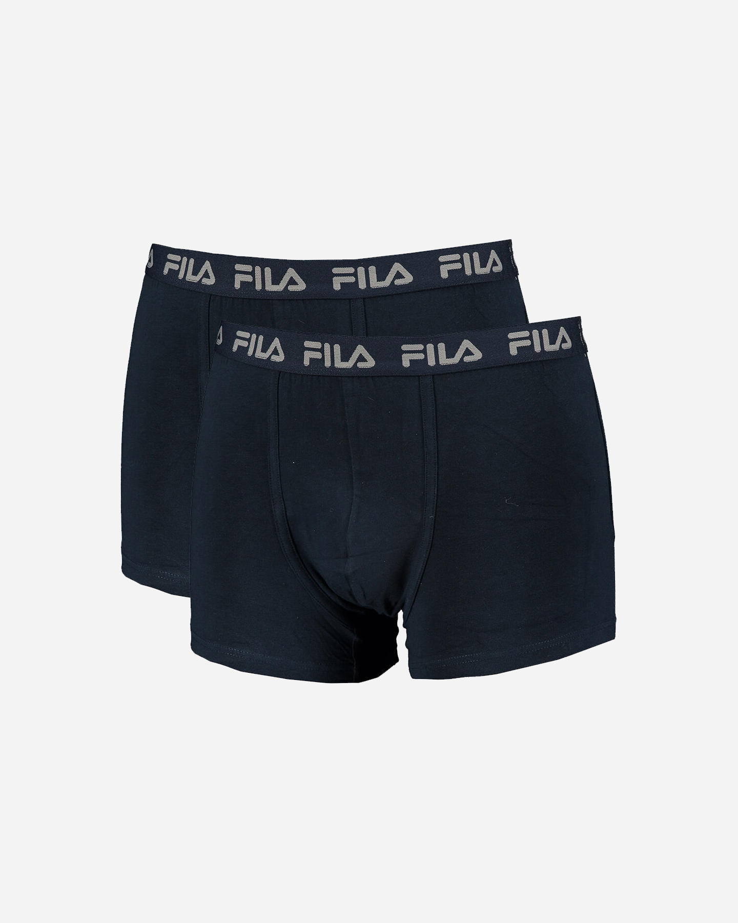 Boxer intimo FILA 2PACK BOXER PLACED LOGO M - Blu Navy - 0 | Cisalfa Sport