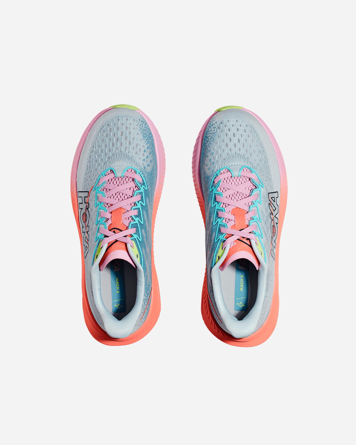 Scarpe running HOKA MACH 6 W - Azzurro - 3 | Cisalfa Sport