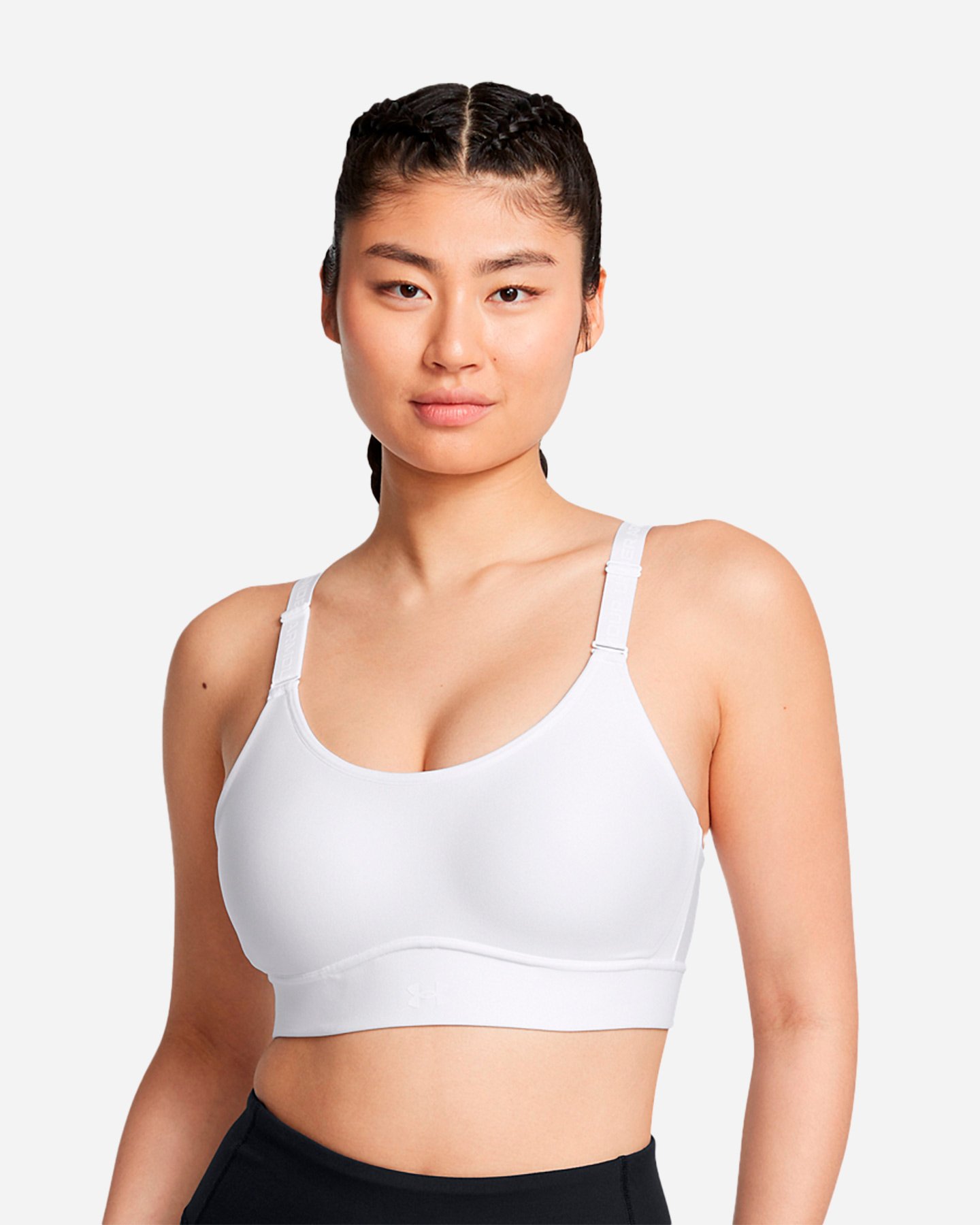 Bra training UNDER ARMOUR INFINITY 2.0 W - Bianco - 2 | Cisalfa Sport