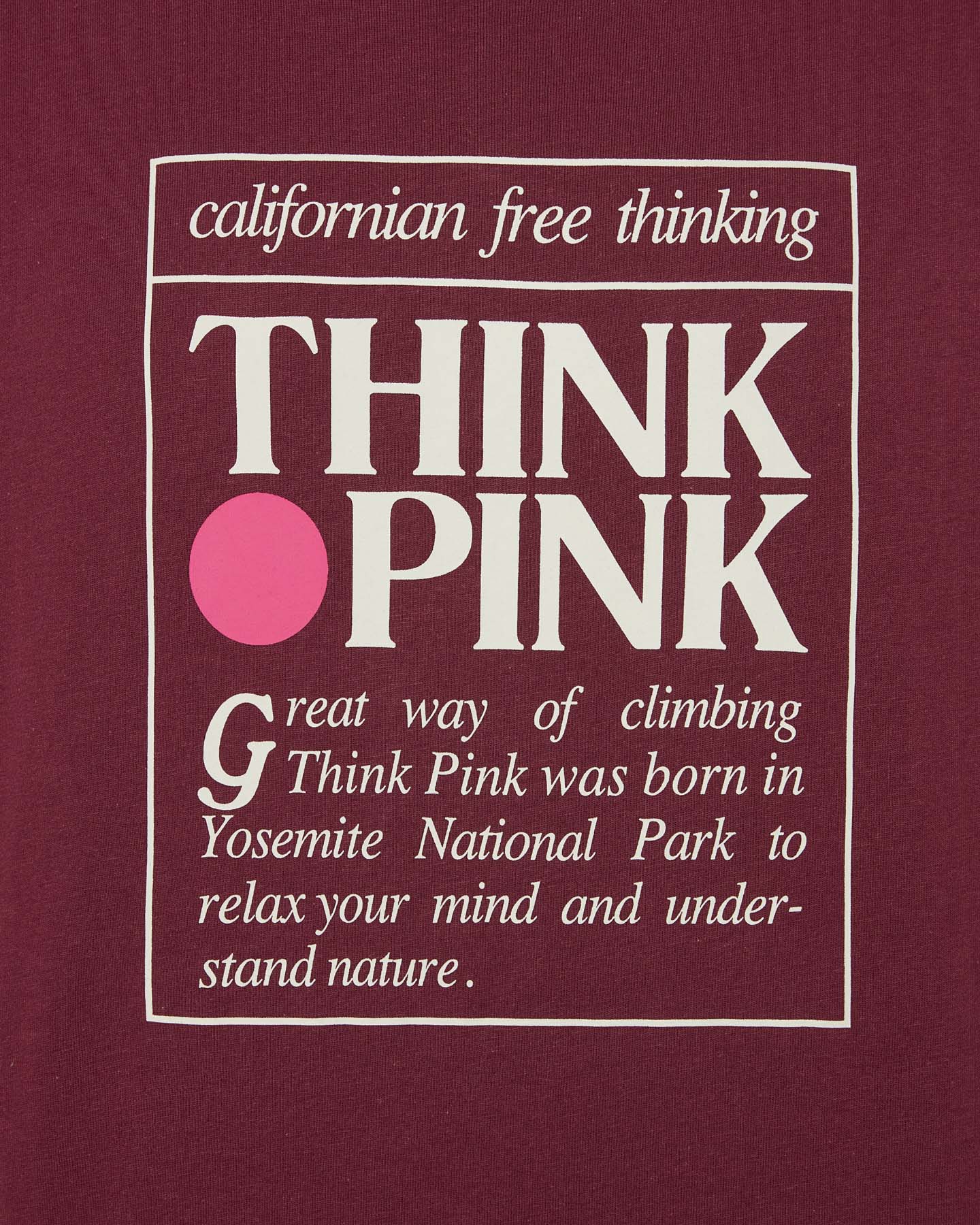 T-shirt THINK PINK BIG LOGO M - Rosso - 2 | Cisalfa Sport