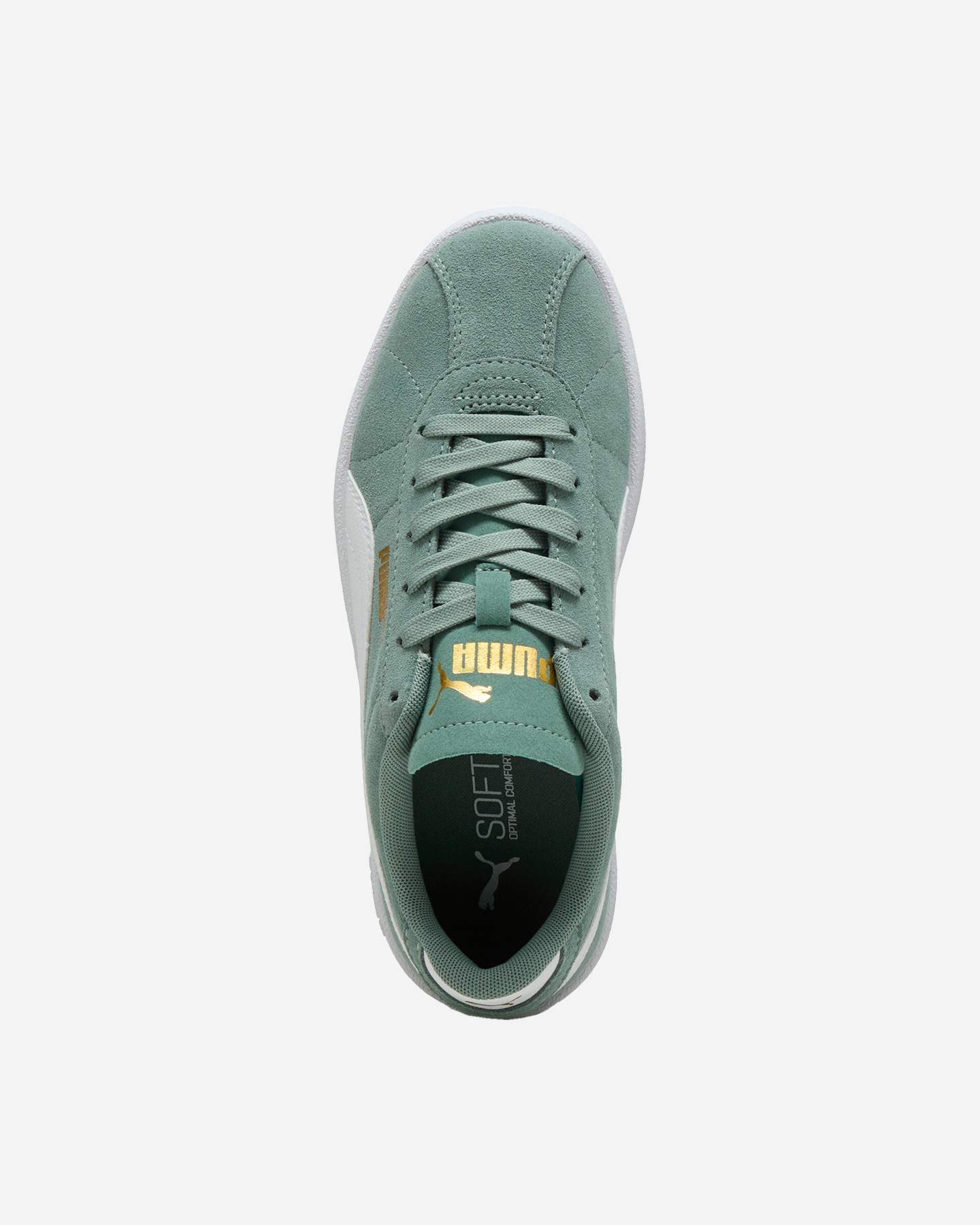 Scarpe sneakers PUMA CLUB II GS JR - Verde - 3 | Cisalfa Sport