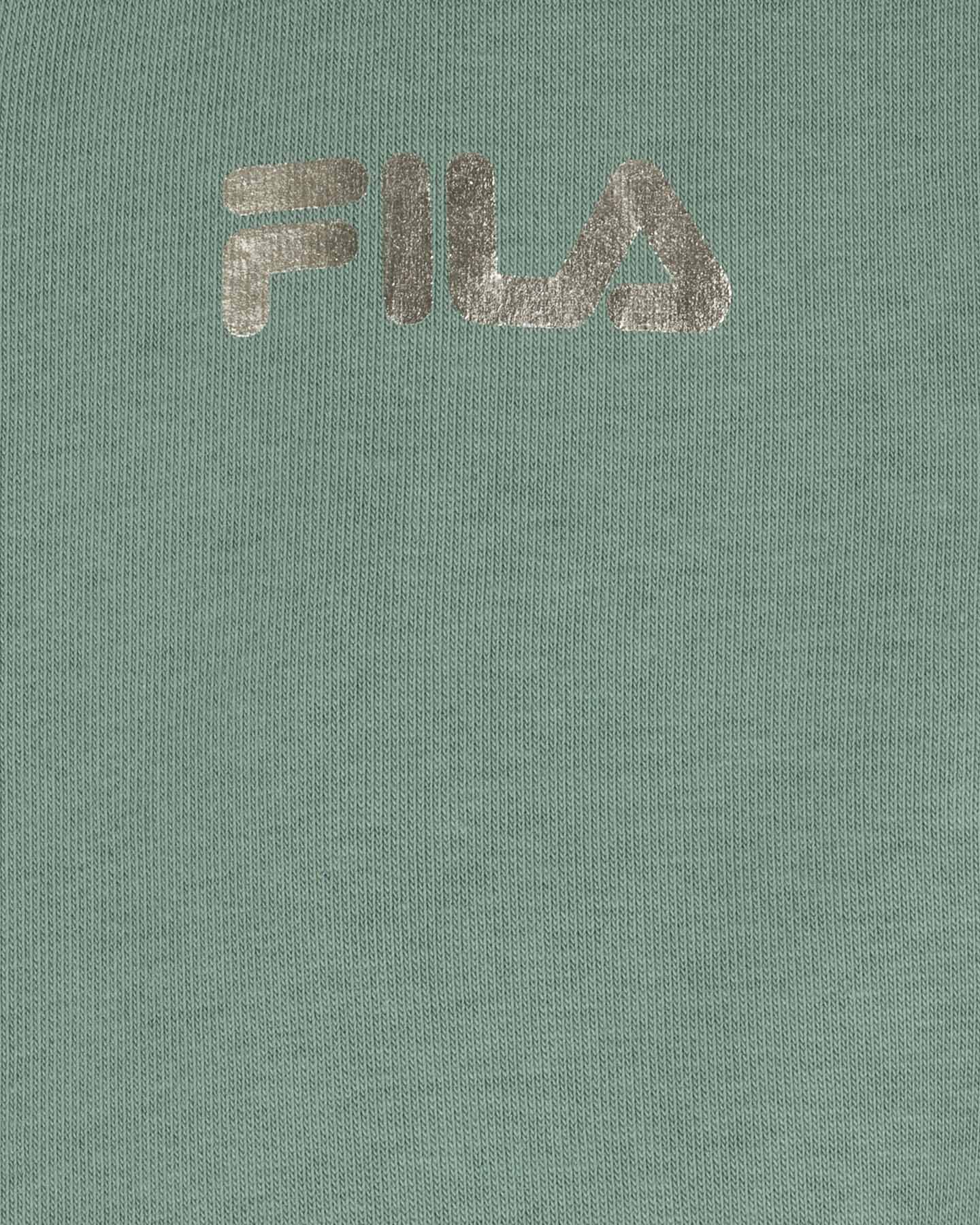 Felpa FILA STREETWEAR LOGO JR - Verde - 2 | Cisalfa Sport