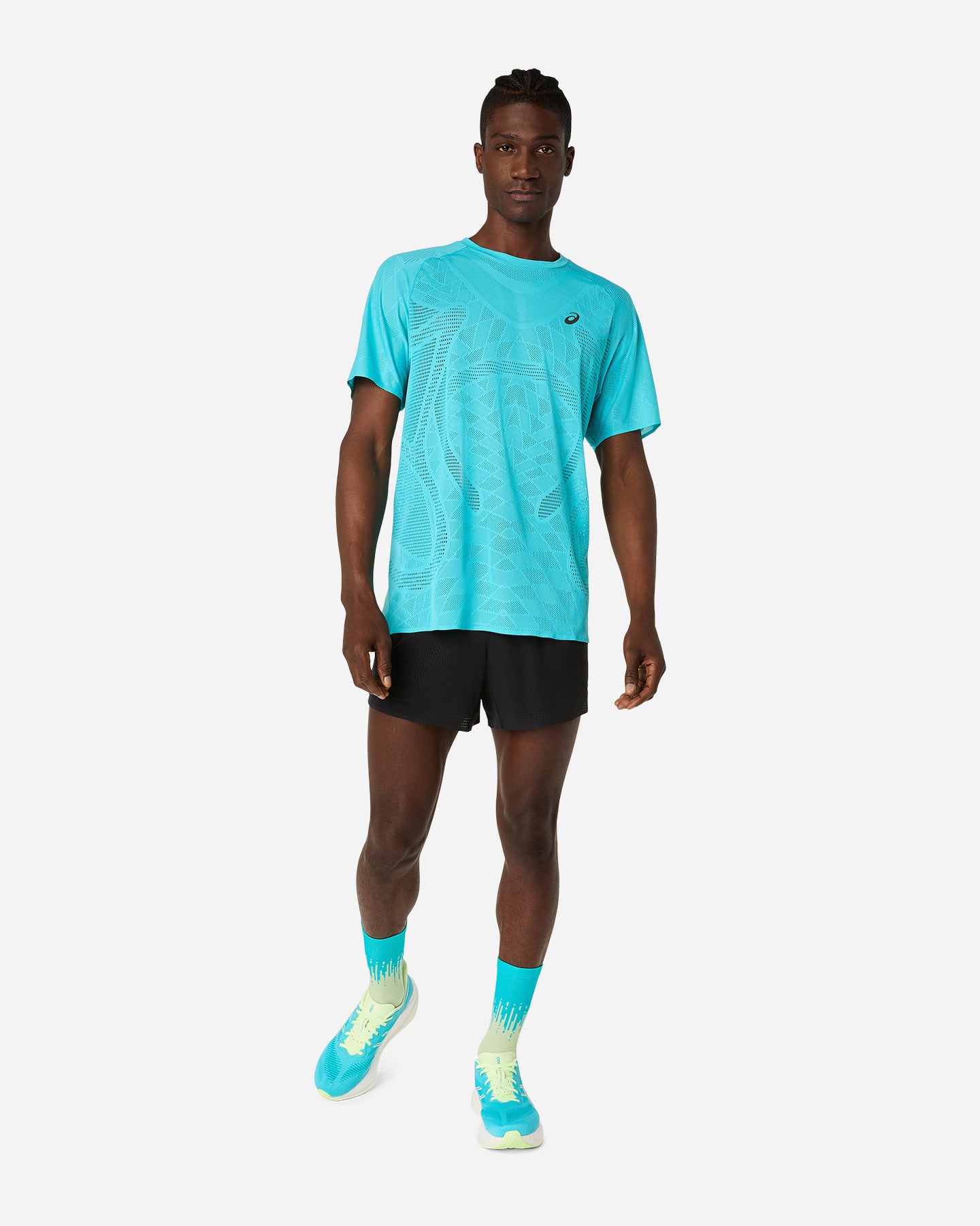 T-shirt running ASICS METARUN M - Azzurro - 3 | Cisalfa Sport