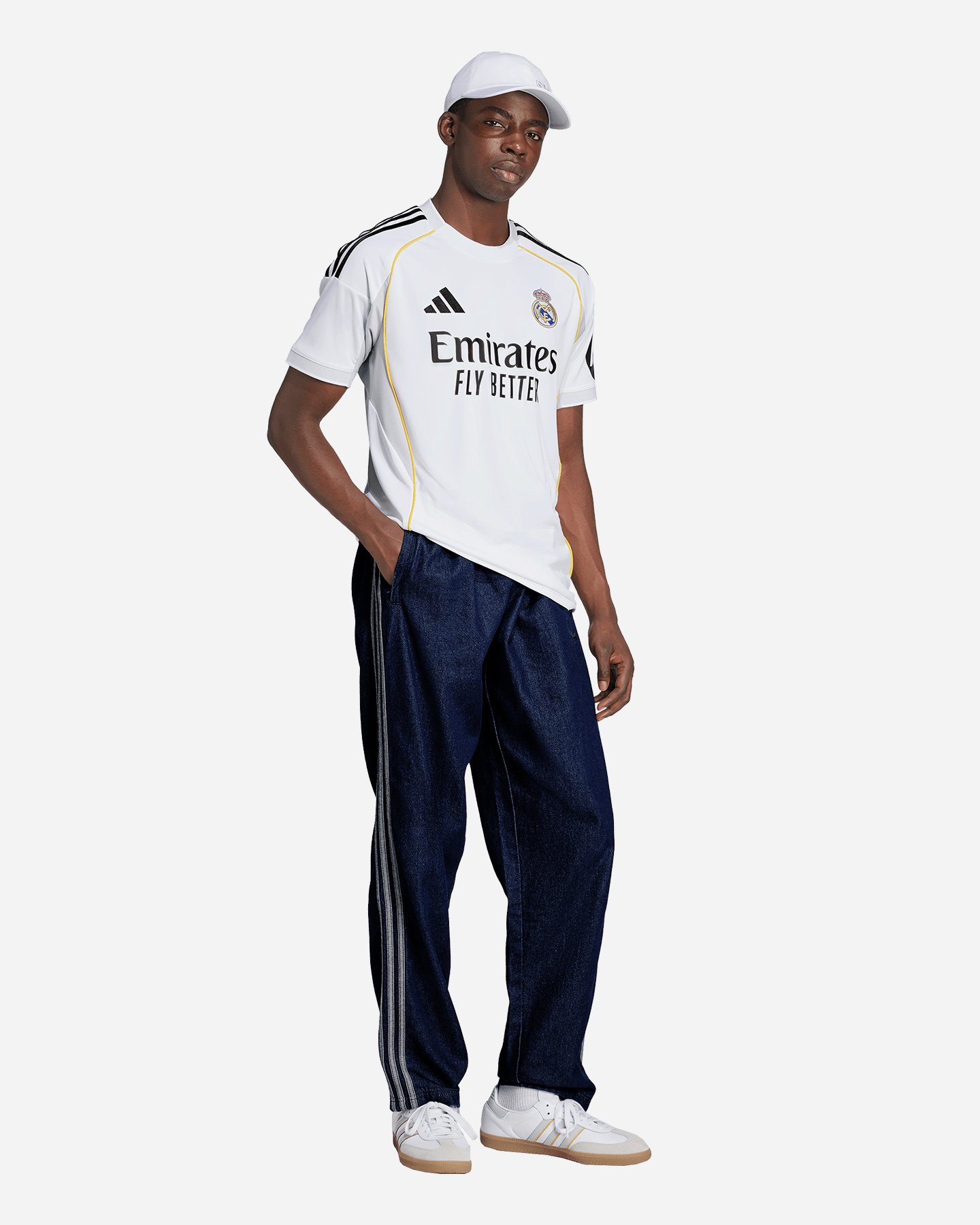 Maglia calcio ufficiale ADIDAS REAL MADRID HOME 25-26 M - Bianco - 2 | Cisalfa Sport