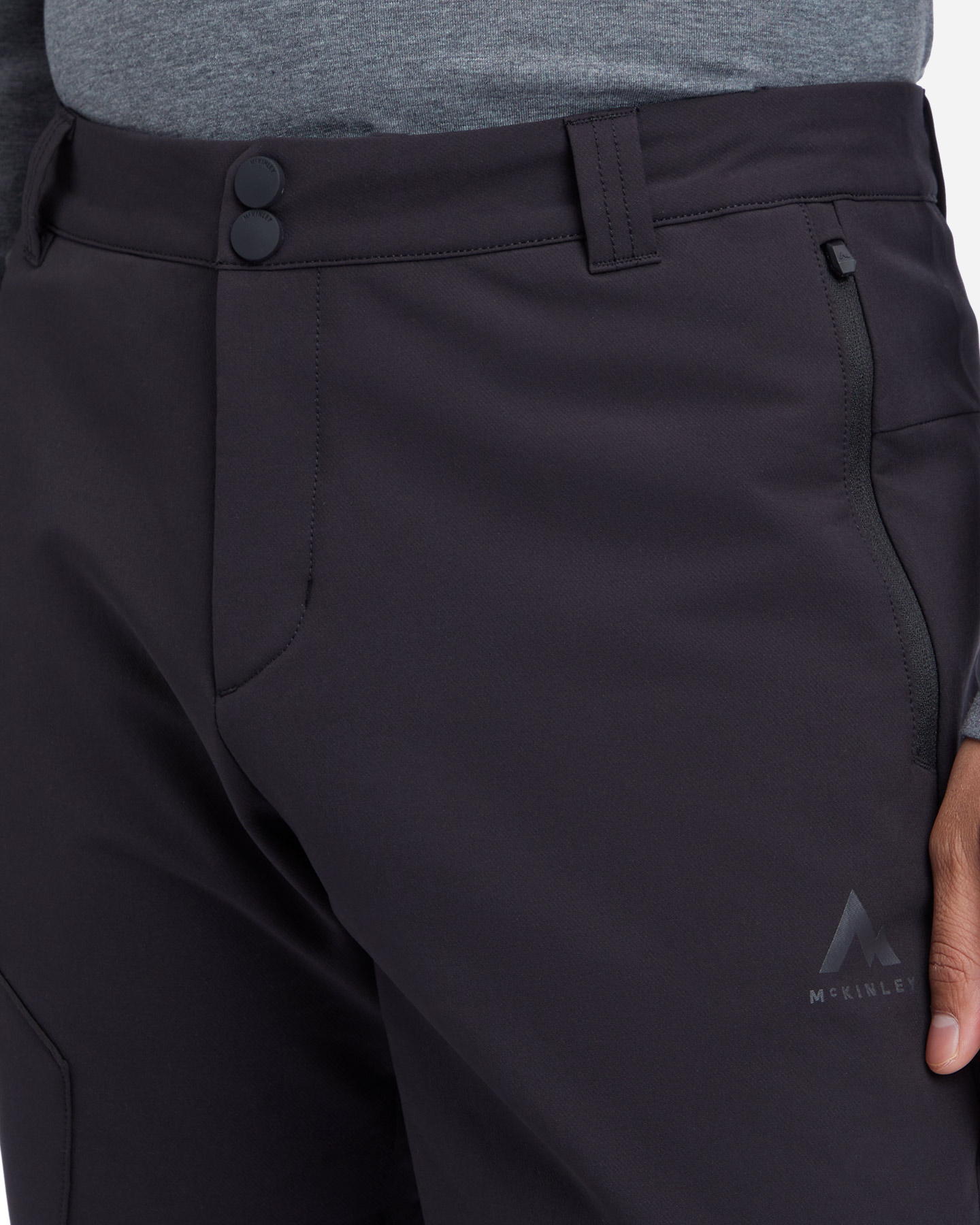 Pantalone outdoor MCKINLEY AMOND M - Nero - 4 | Cisalfa Sport