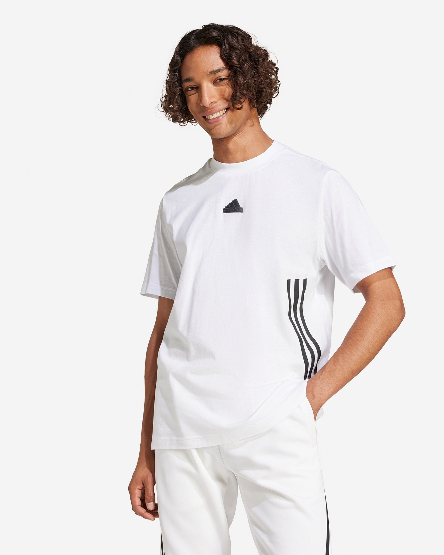T-shirt ADIDAS 3STRIPES M - Bianco - 1 | Cisalfa Sport