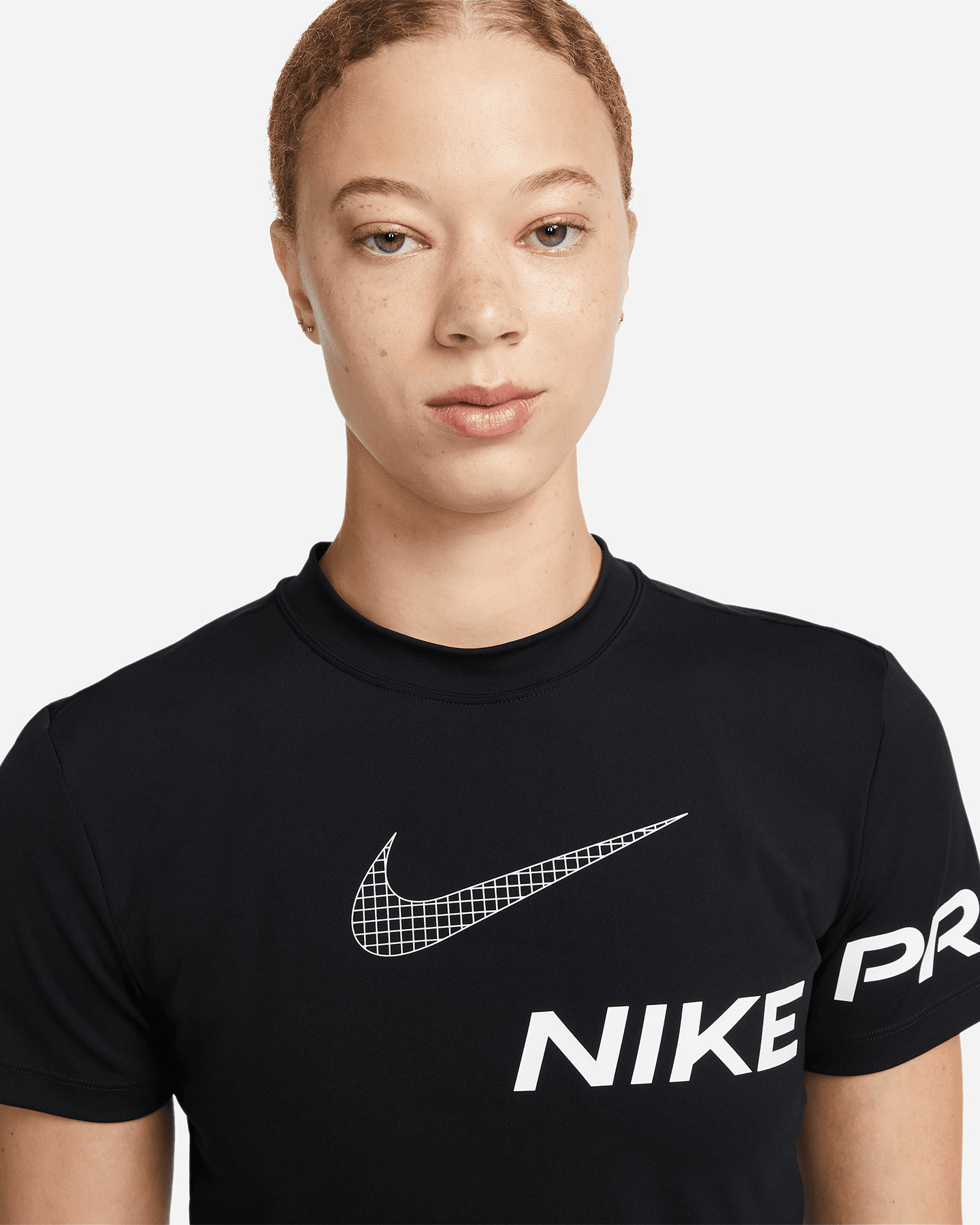 T-shirt training NIKE DRI FIT PRO W - Nero - 3 | Cisalfa Sport
