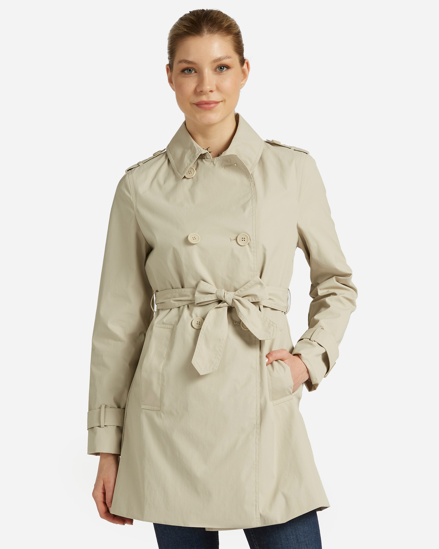 Giubbotto DACK'S BASIC COLLECTION W - Beige - 0 | Cisalfa Sport